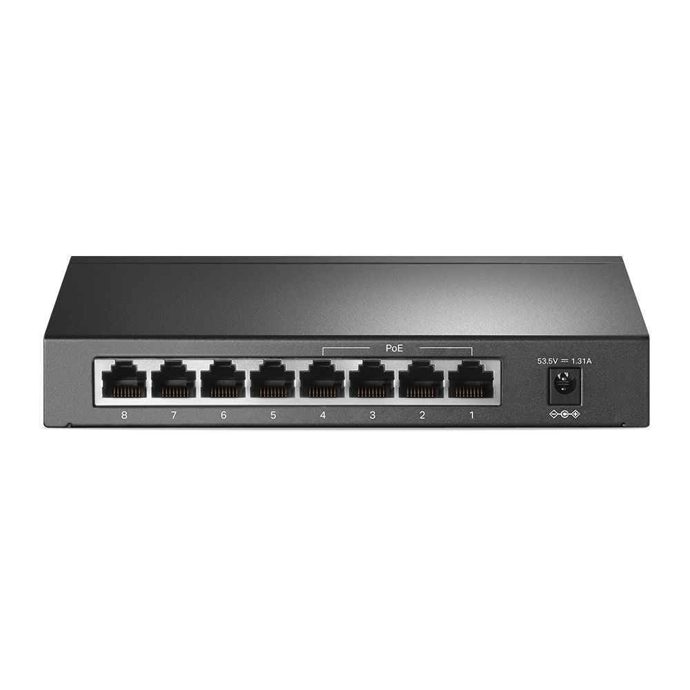 TP-Link Netzwerk-Switch »TL-SG1008P 8-Port Gigabit Desktop Switch 4x PoE«