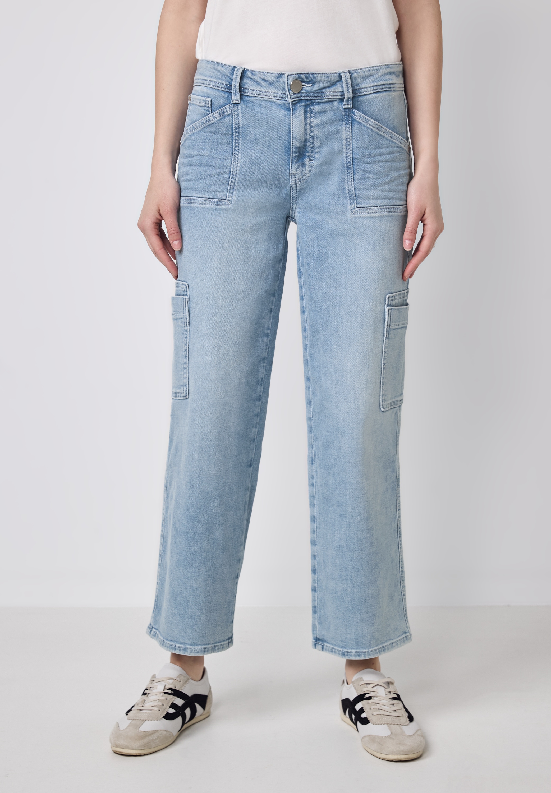 STREET ONE STUDIO Comfort-fit-Jeans, Middle Waist