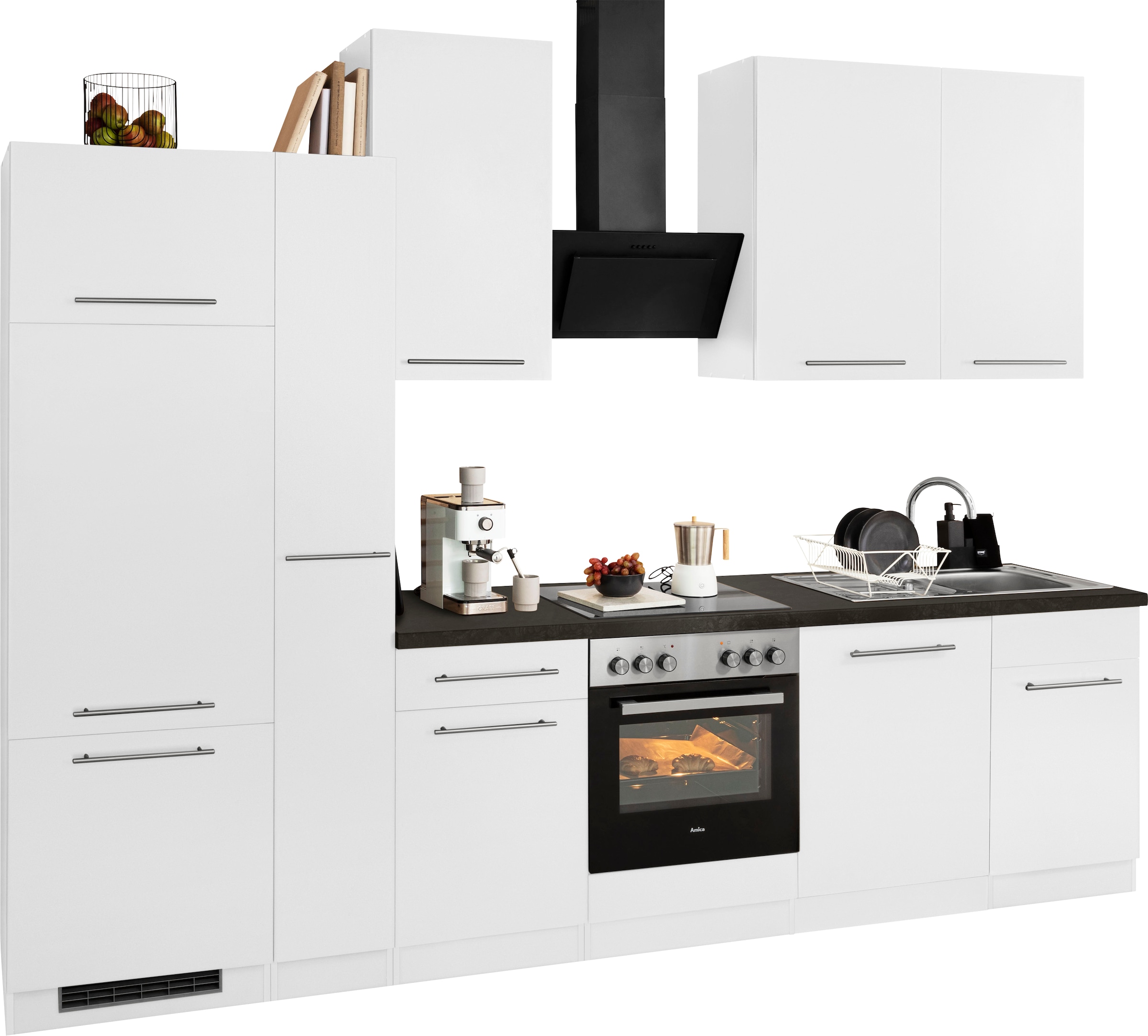 wiho Küchen "Unna" ohne E-Geräte, Breite 310 cm