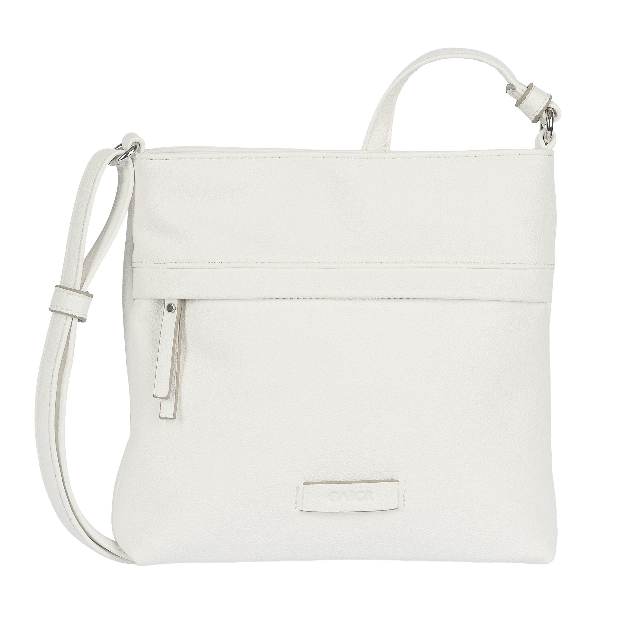 Gabor Umhängetasche "Faye" Damen Schultertasche mit Logoprägung