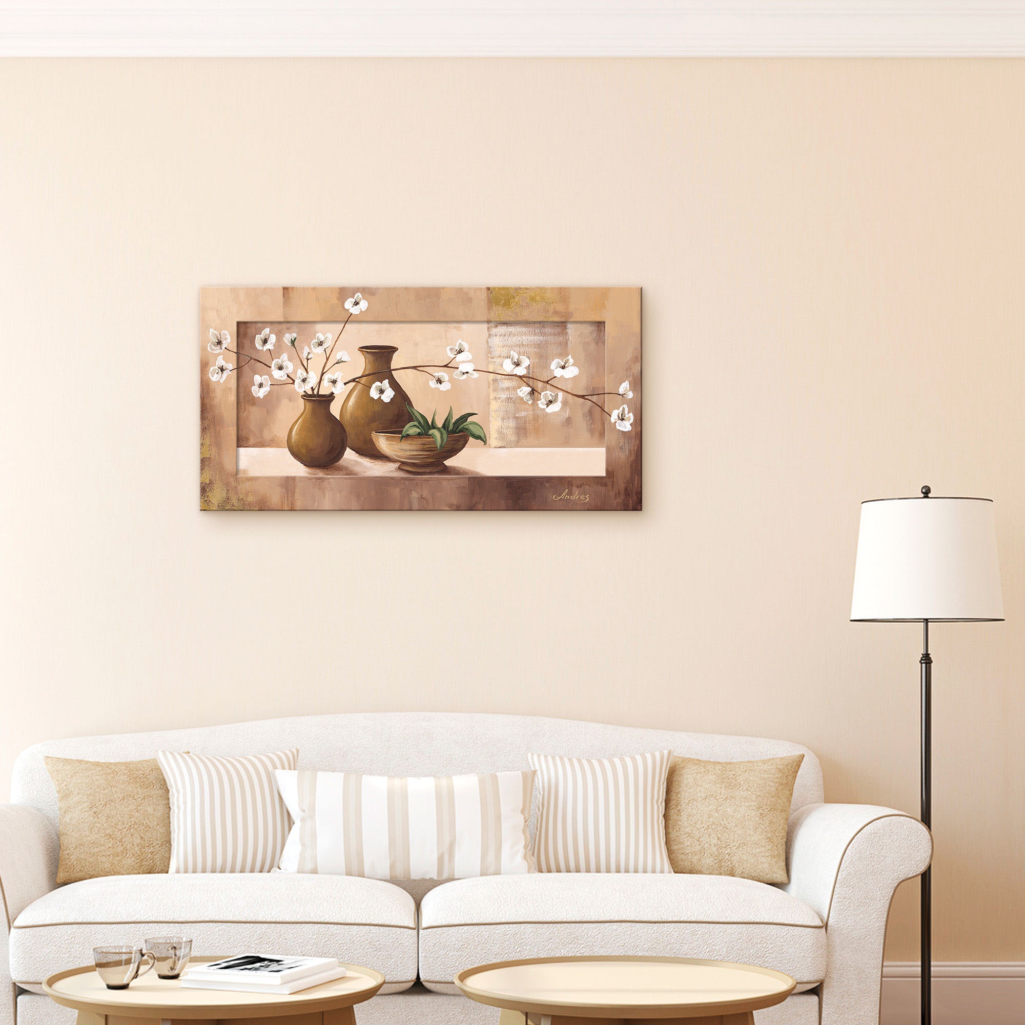 Artland Wandbild »Stillleben«, Vasen & Töpfe, (1 St.)