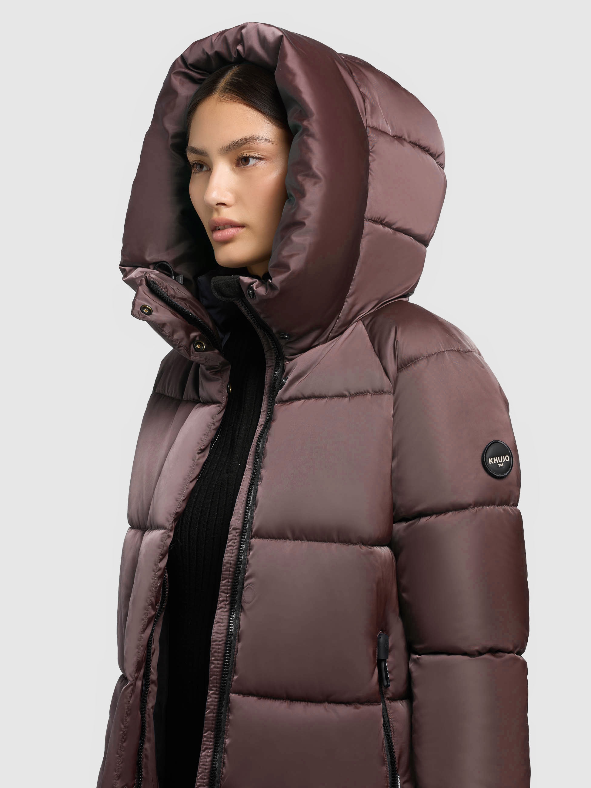 khujo Steppjacke »SUDA« mit Kapuze