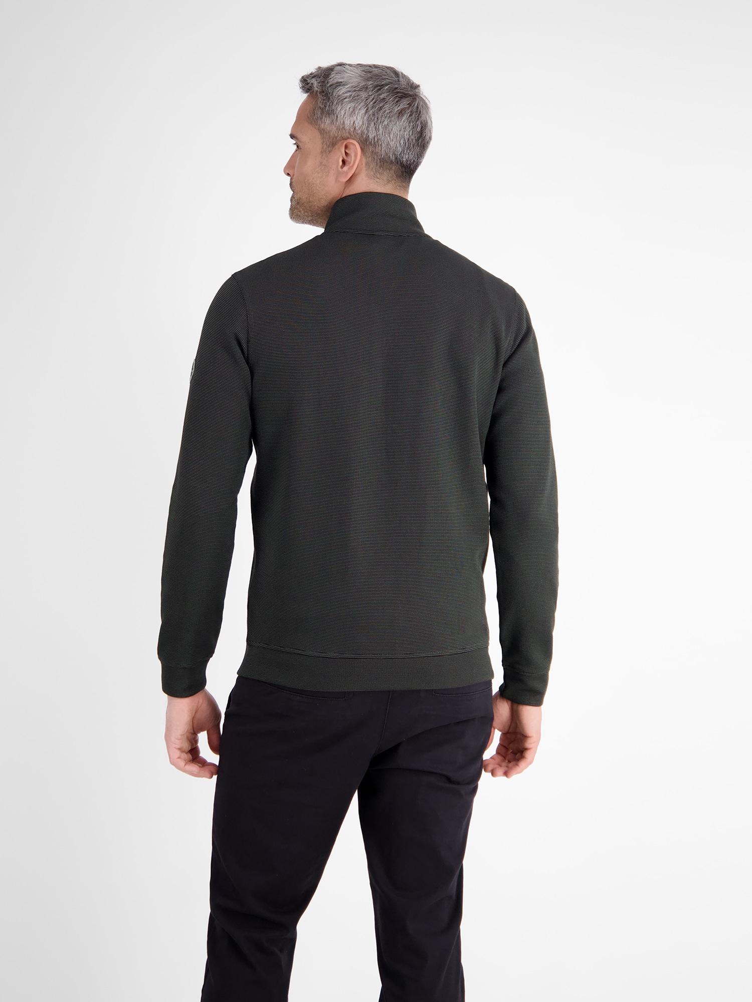 LERROS Sweatjacke »LERROS Sweatjacke in weicher Strukturqualität«