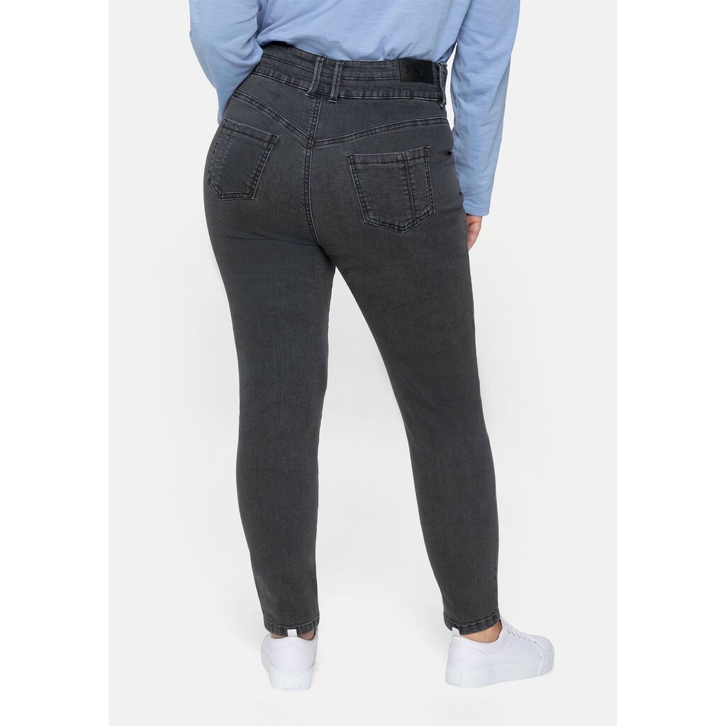 Sheego Stretch-Jeans »High-Waist-Jeans«