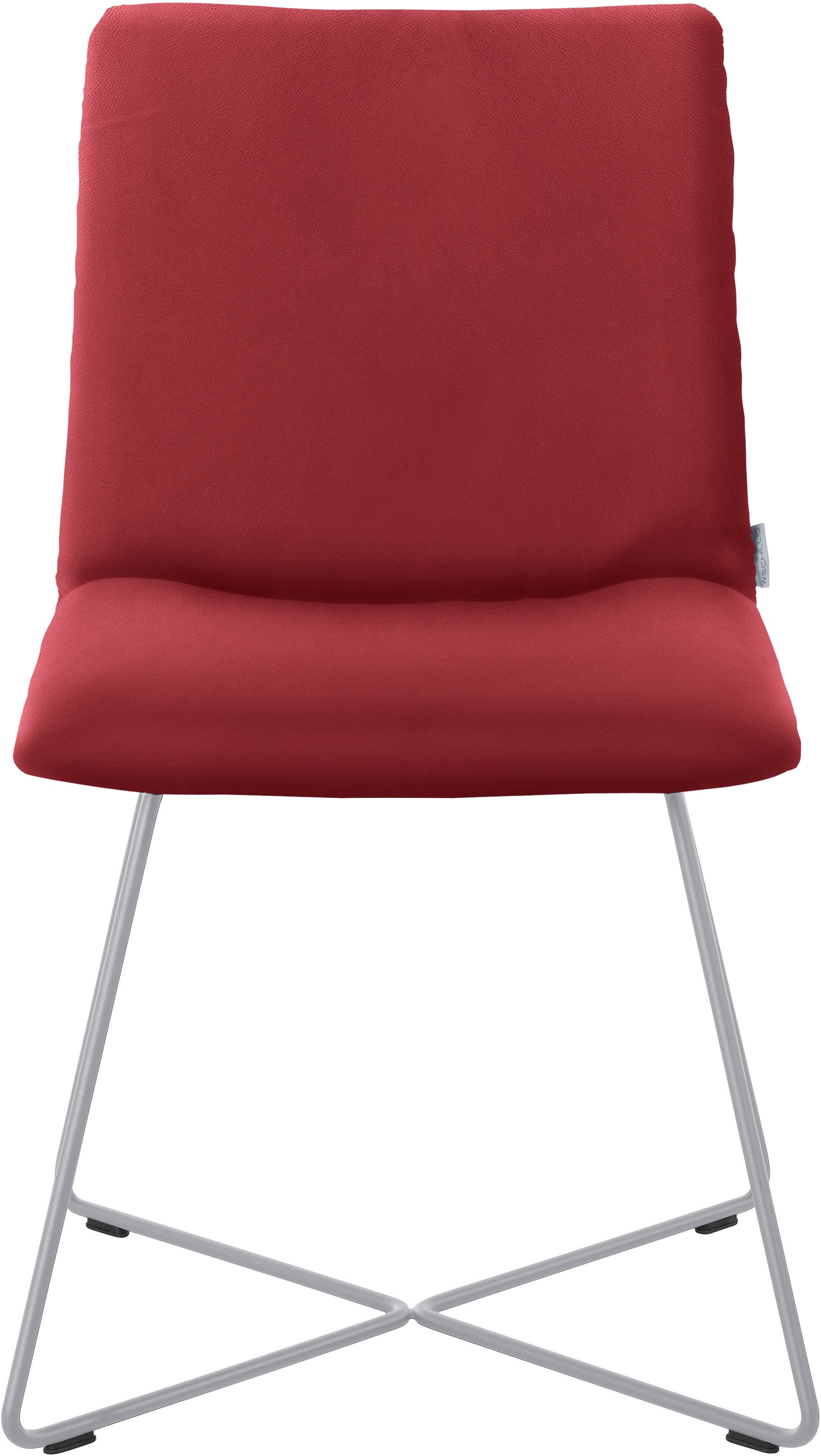 Thumbnail - W.SCHILLIG Polsterstuhl "jakob" () mit Drahtrohrgestell in Silber matt