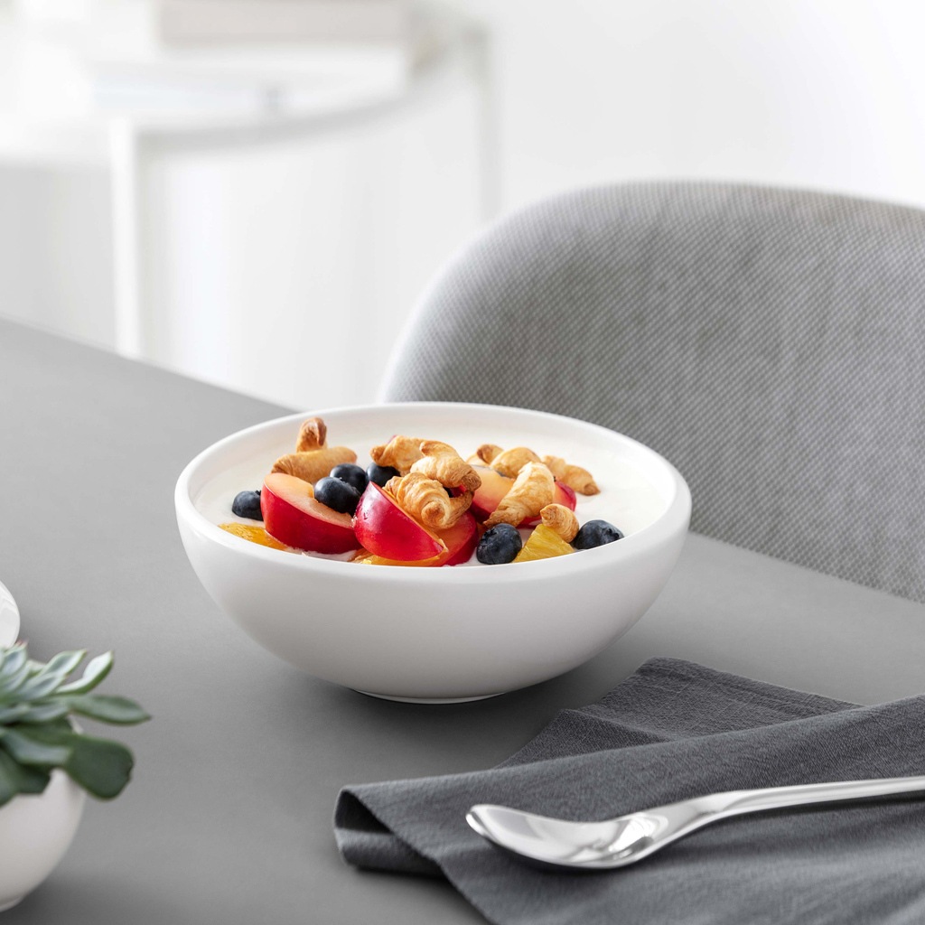 Villeroy & Boch Schale »Bols NewMoon 500 ml 4er Set weiß«