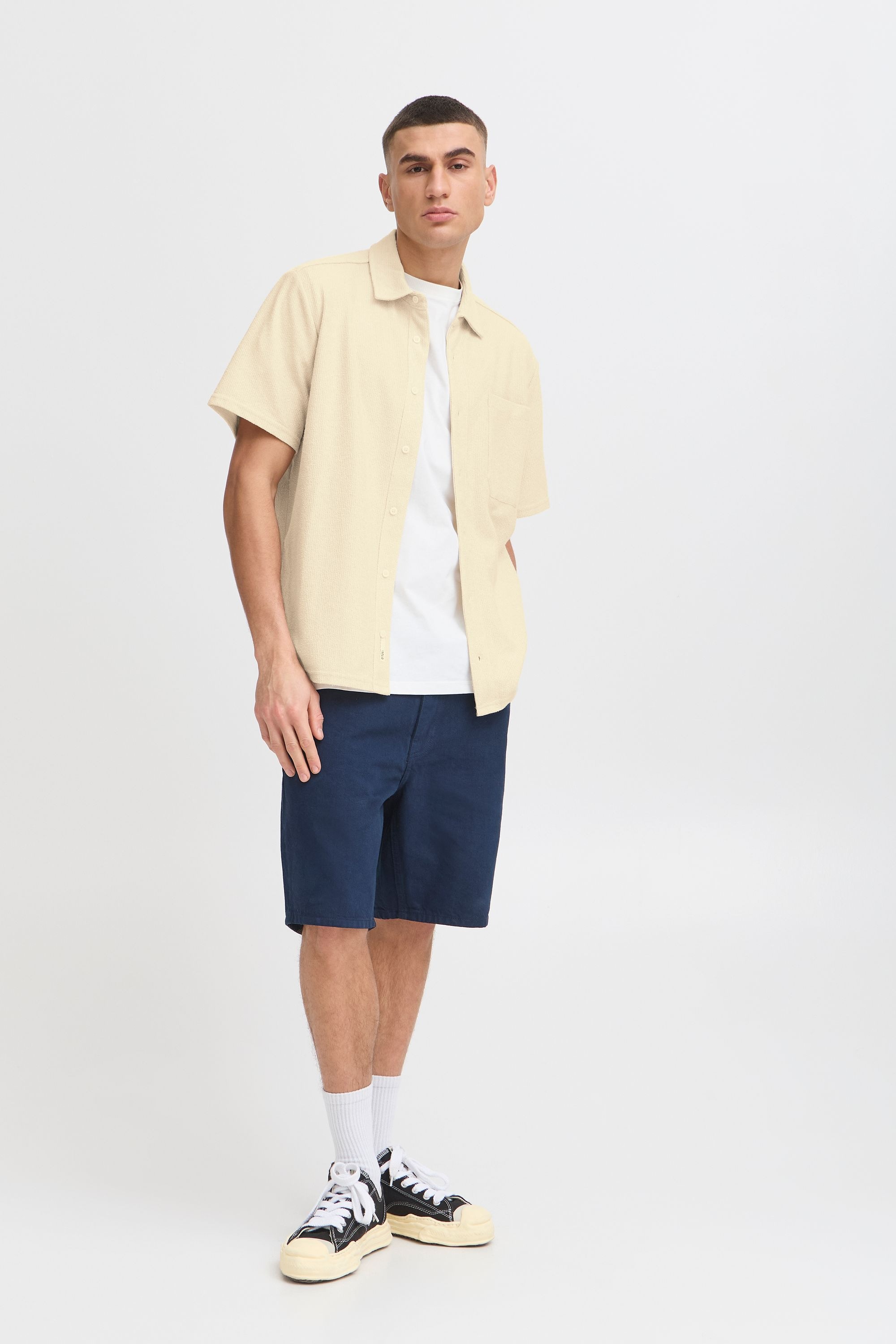 Solid Kurzarmshirt "Kurzarmhemd SDOSVALD" günstig online kaufen