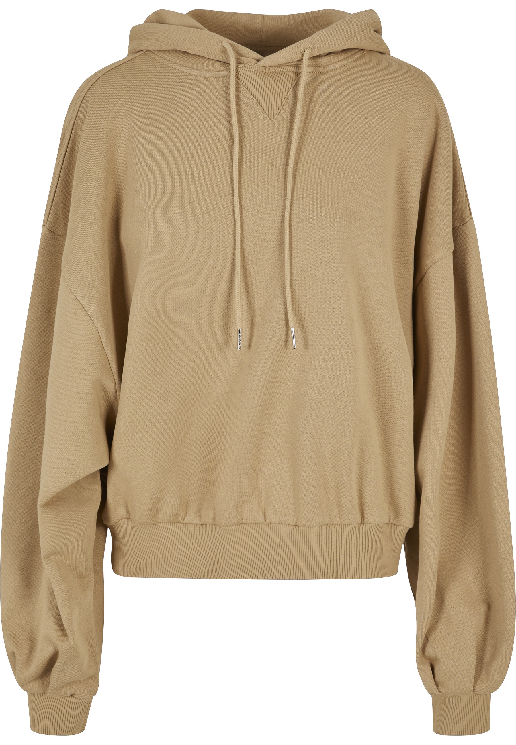 URBAN CLASSICS Rundhalspullover "Urban Classics Damen Ladies Organic Oversized Terry Hoody" 1