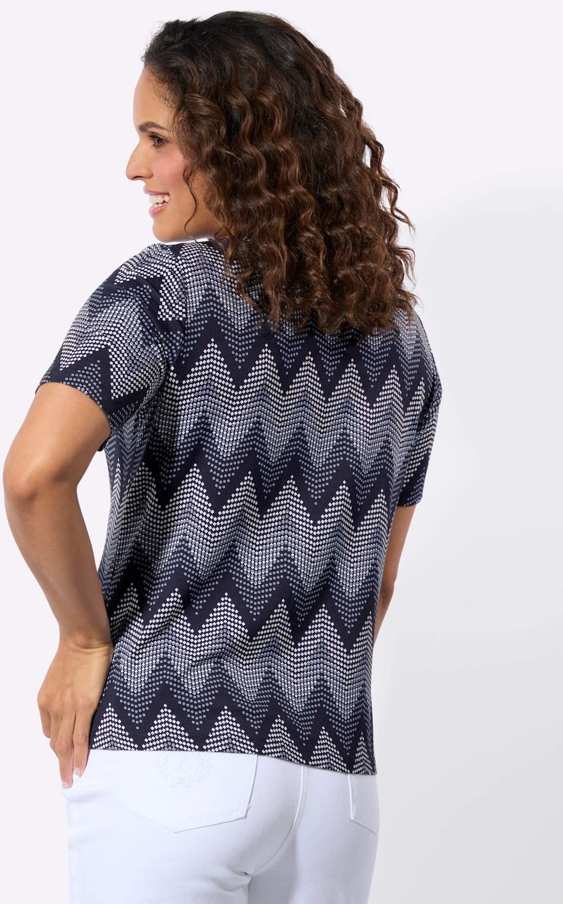 Thumbnail - Casual Looks Rundhalsshirt "Kurzarm-Shirt" 1 tlg.