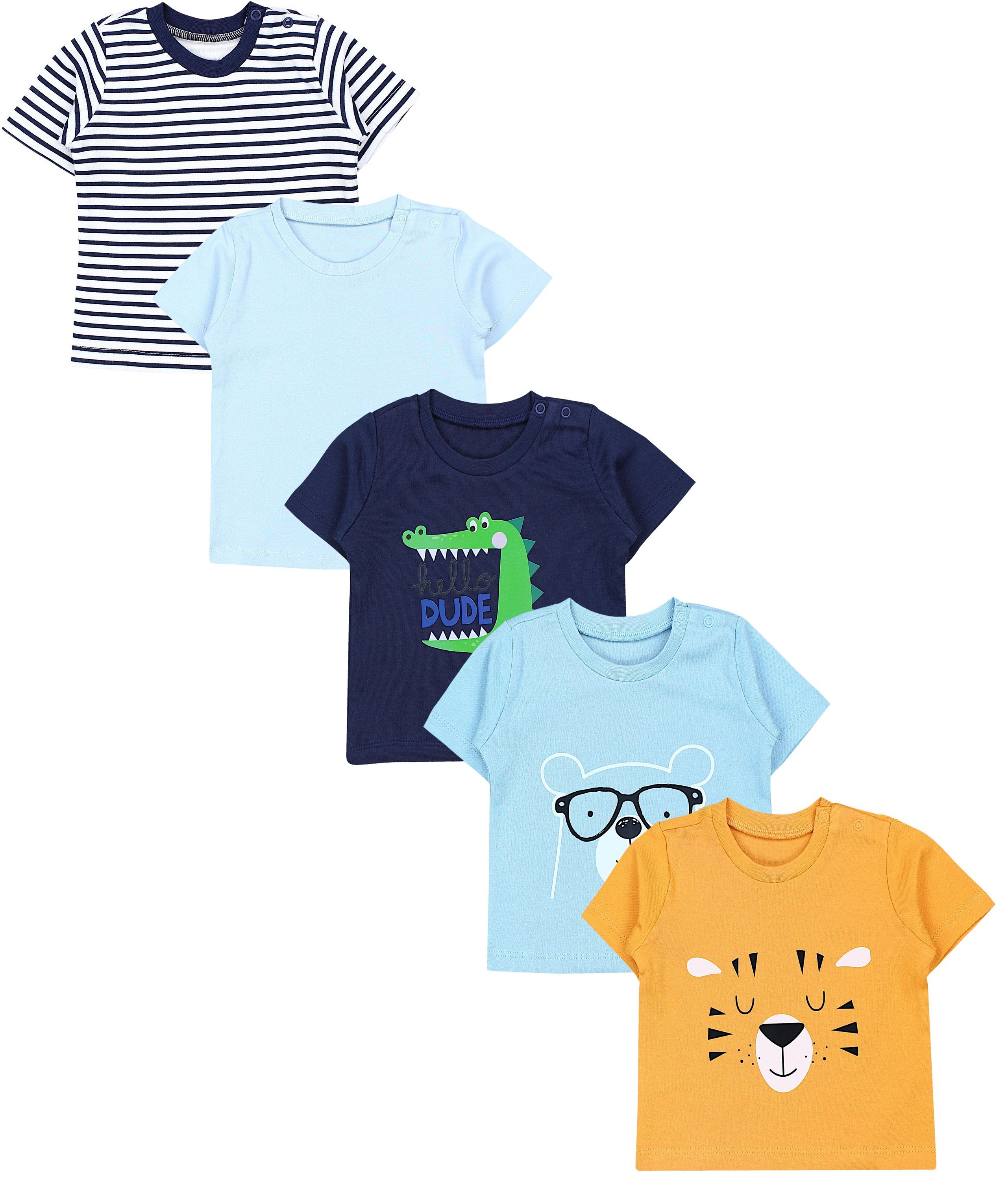 TupTam T-Shirt "Shirt Baby Kurzarm T-Shirt 5er Set"