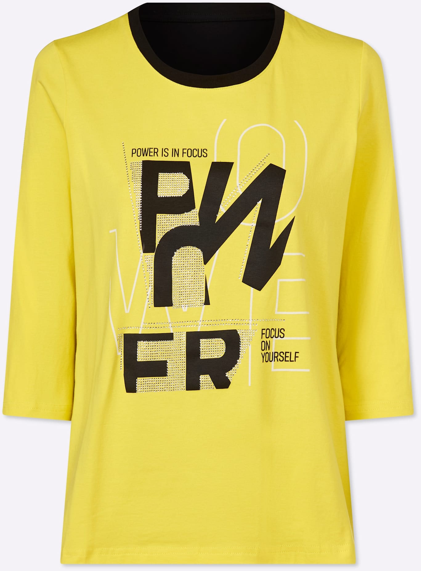 heine 3/4-Arm-Shirt »Druck-Shirt« 1 tlg.