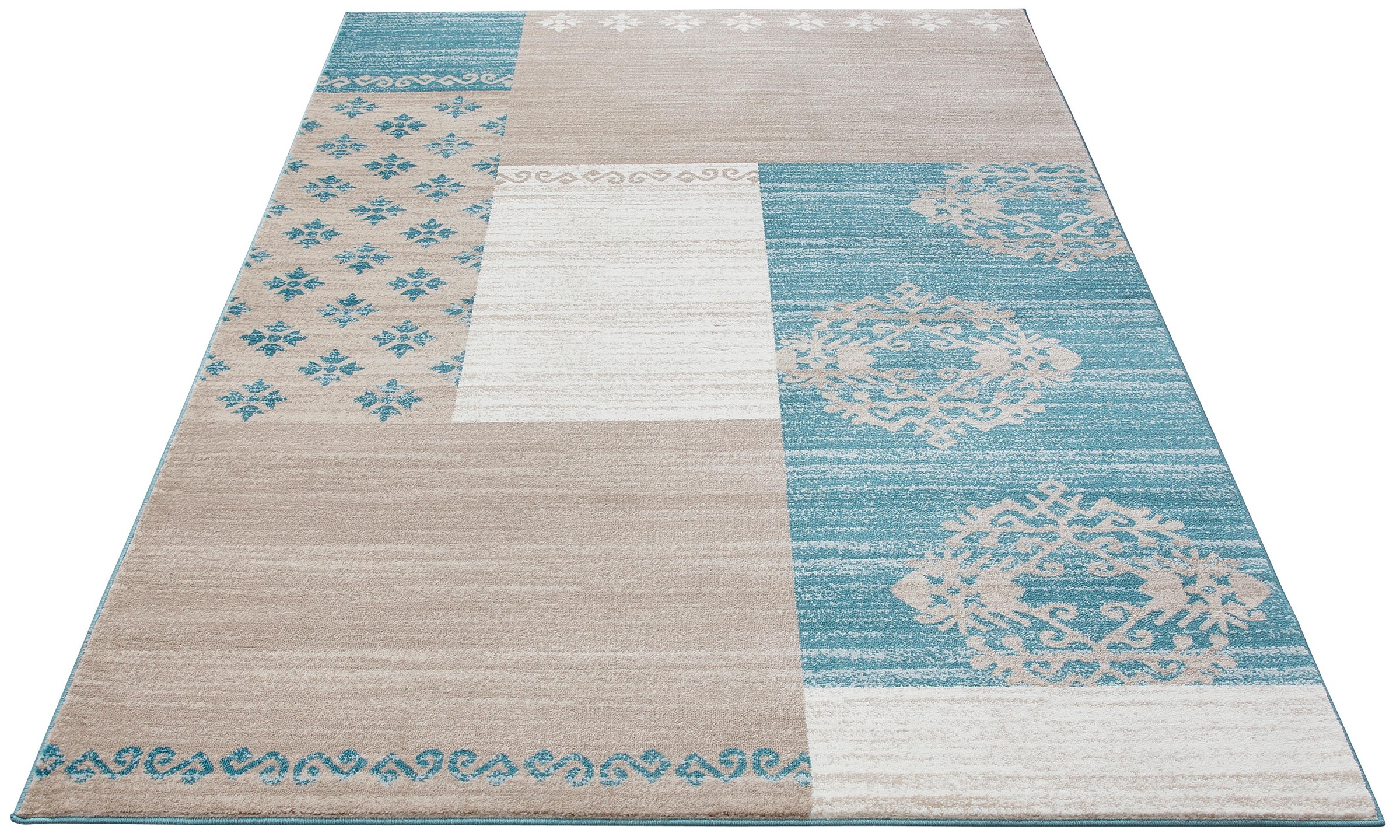 my home Teppich »Landon«, rechteckig, 11 mm Höhe, Moderne Vintage