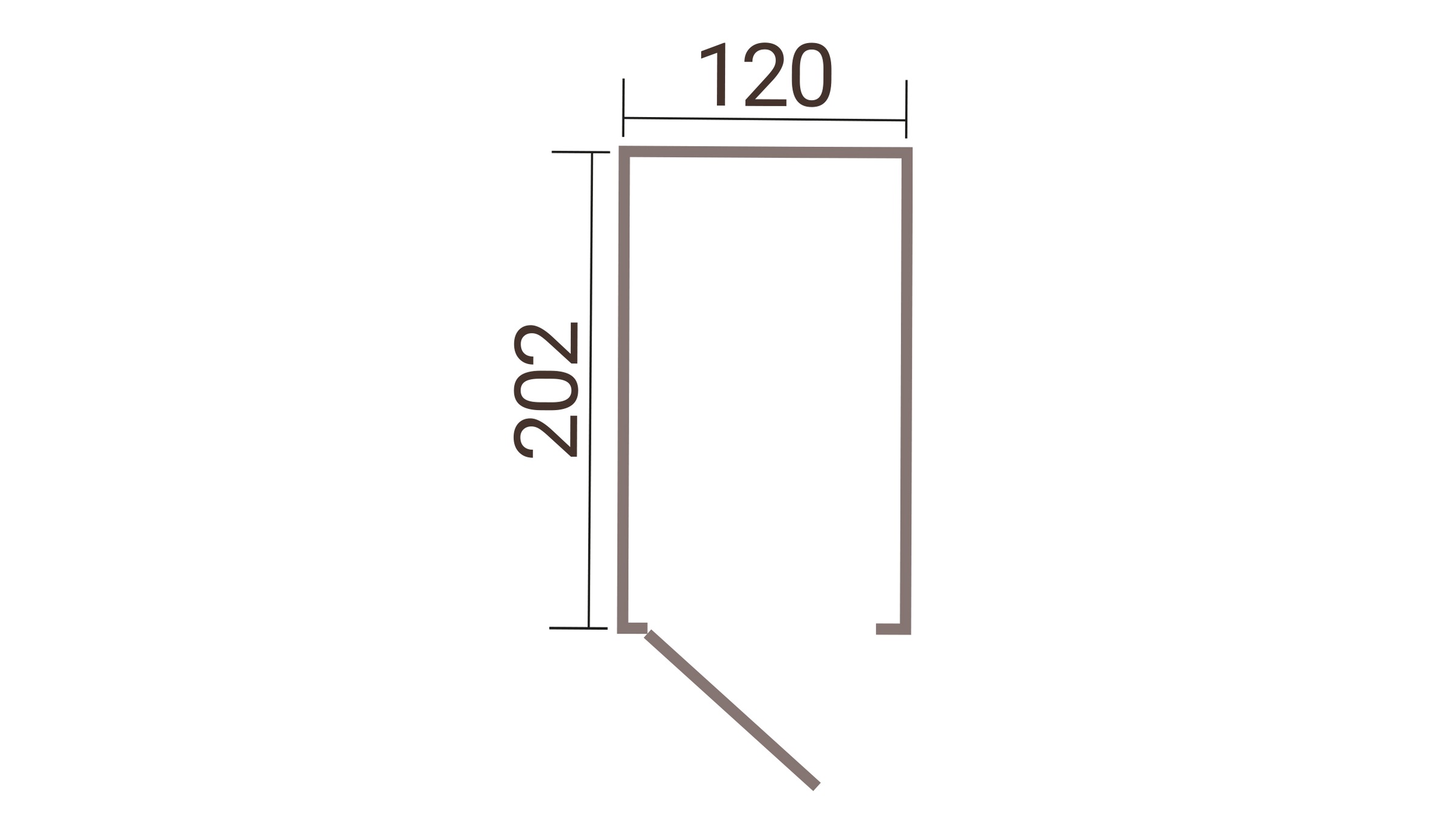 weka Fahrradbox »Gary« Metall pulverbeschichtet, BxTxH: 129x206x159 cm