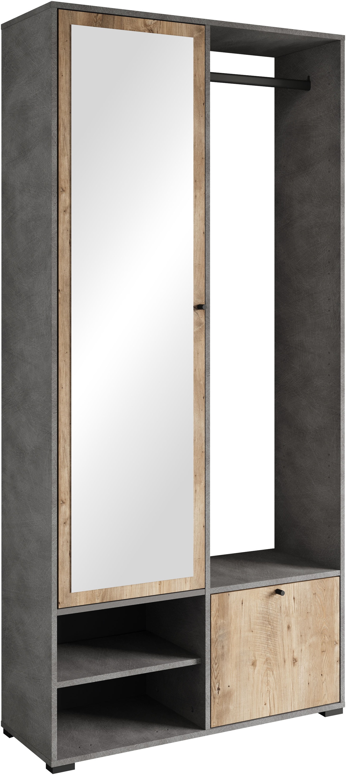 Home affaire Garderobenschrank "DINO Kompaktgarderobe, Garderoben-Set DINO" günstig online kaufen