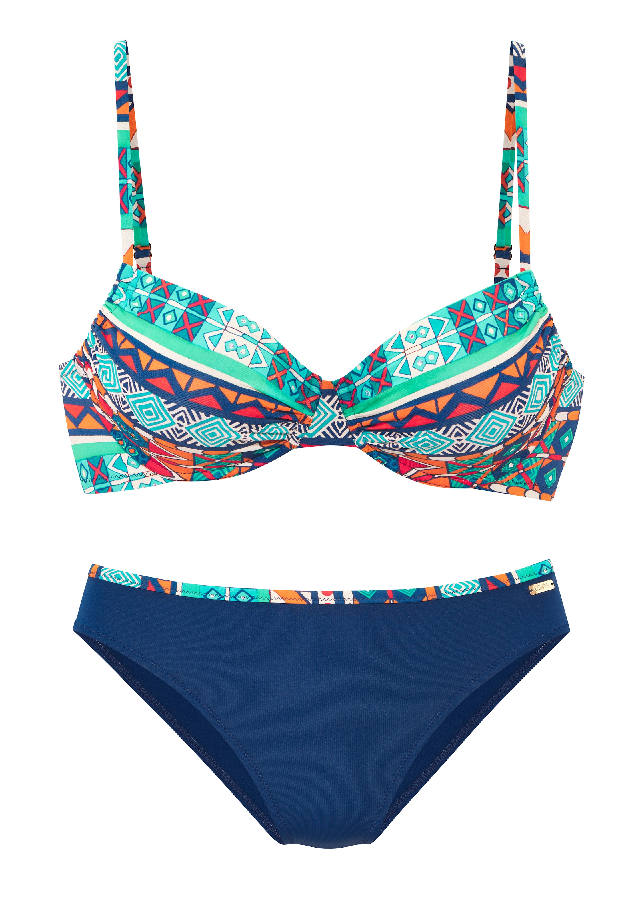 Buffalo Bügel-Bikini mit farbenfrohen Design günstig online kaufen