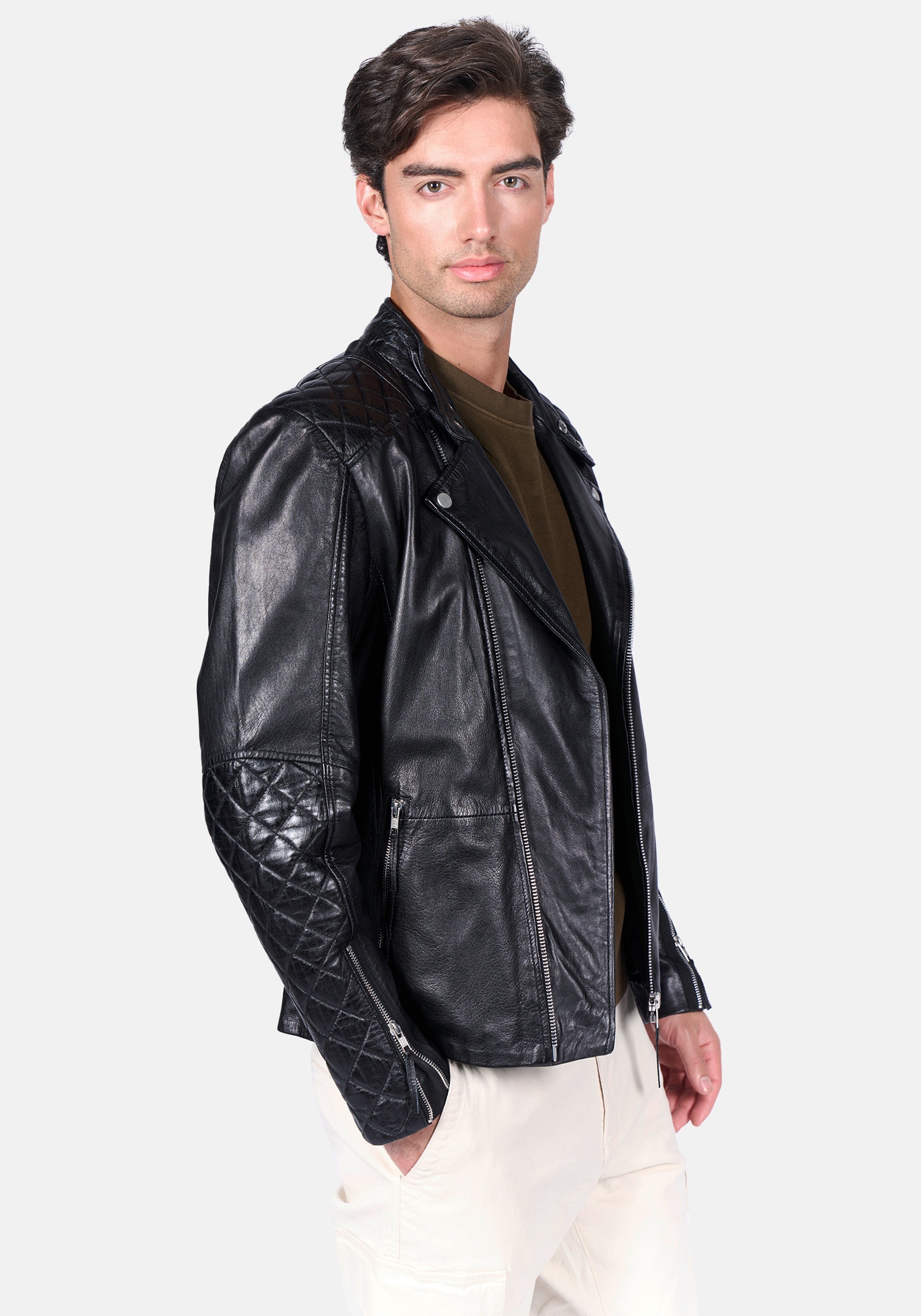 Freaky Nation Lederjacke "Cruiser-FN" günstig online kaufen