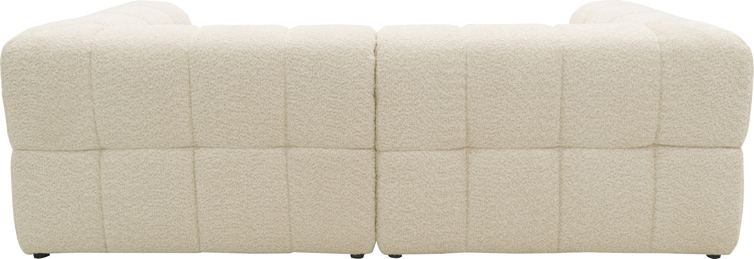 DOMO collection Big-Sofa »800019 Megasofa in 2 Breiten, Kassettensteppung, modern, Federkern«, (2 St.), Bigsofa mit Taschenfederkern und Kassettensteppung