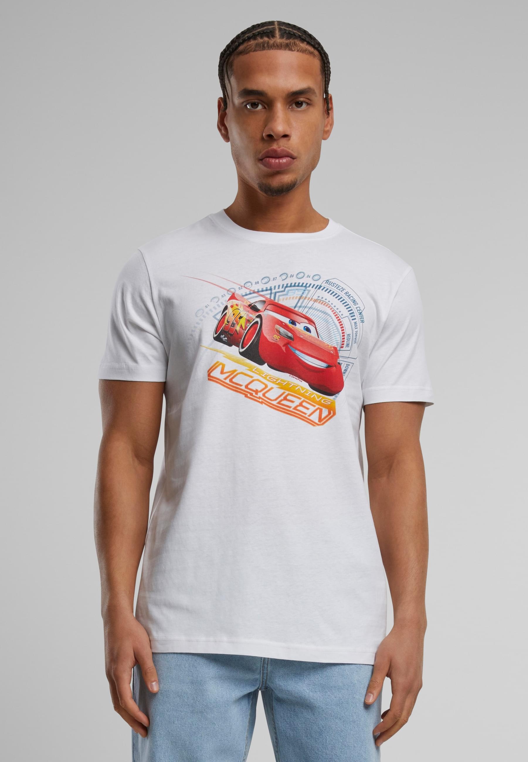 ABSOLUTE CULT T-Shirt »ABSOLUTE CULT Herren Cars - Lightning McQueen Basic T-Shirt«, (1 tlg.)