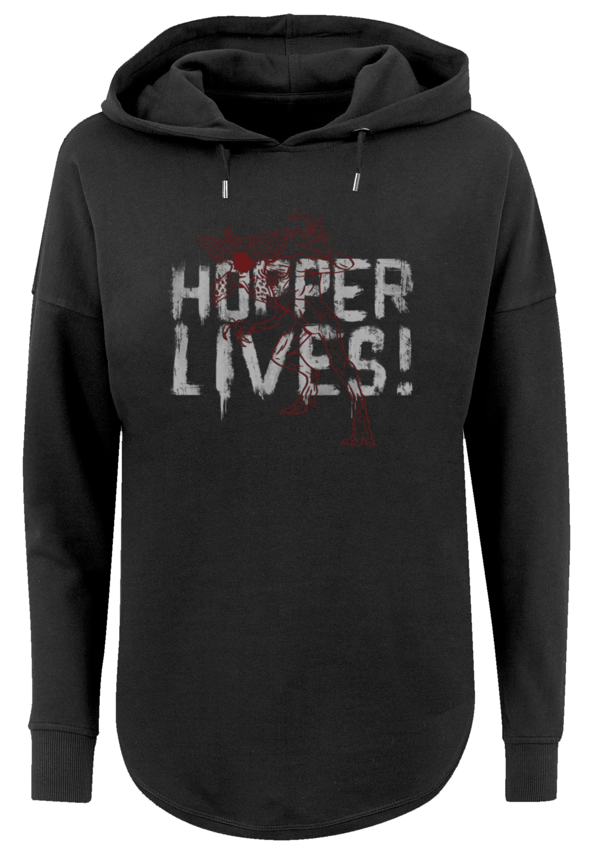 F4NT4STIC Kapuzenpullover »Stranger Things Hoppers Live Netflix TV Series«, Premium Qualität