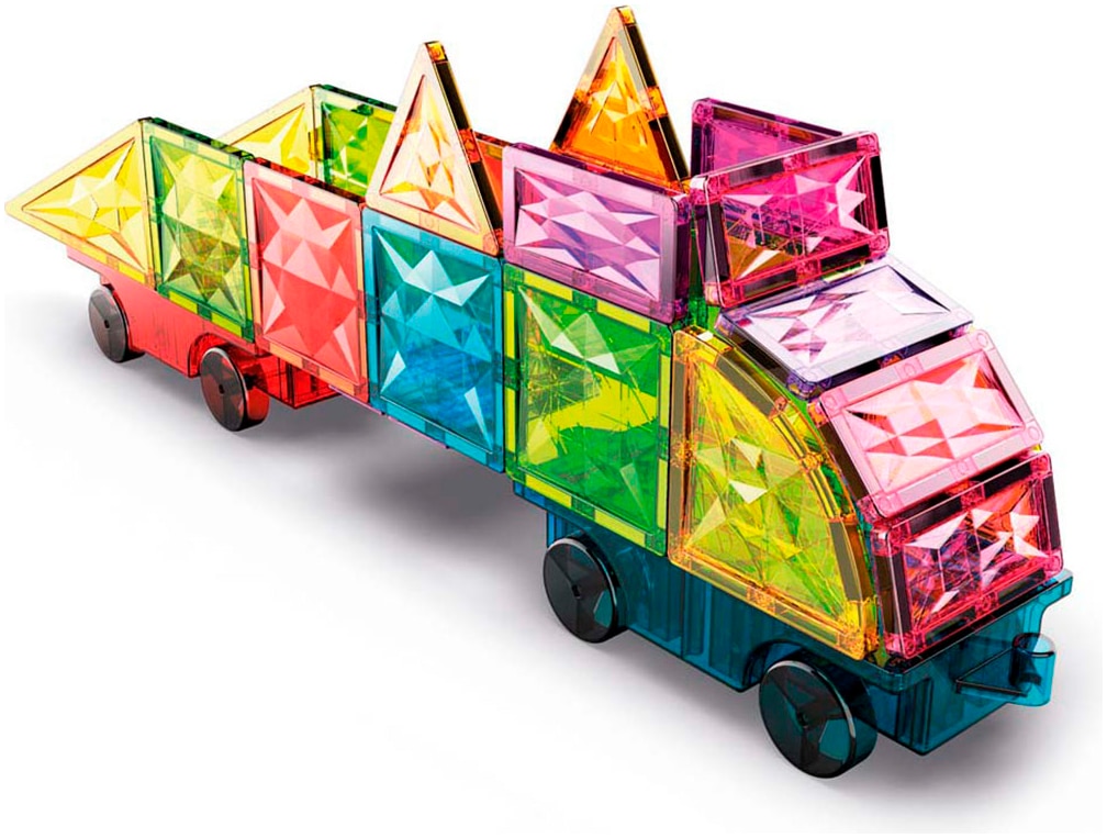 Geomag™ Magnetspielbausteine »GEOMAG™  Magnetic Tiles Gems Vehicles«