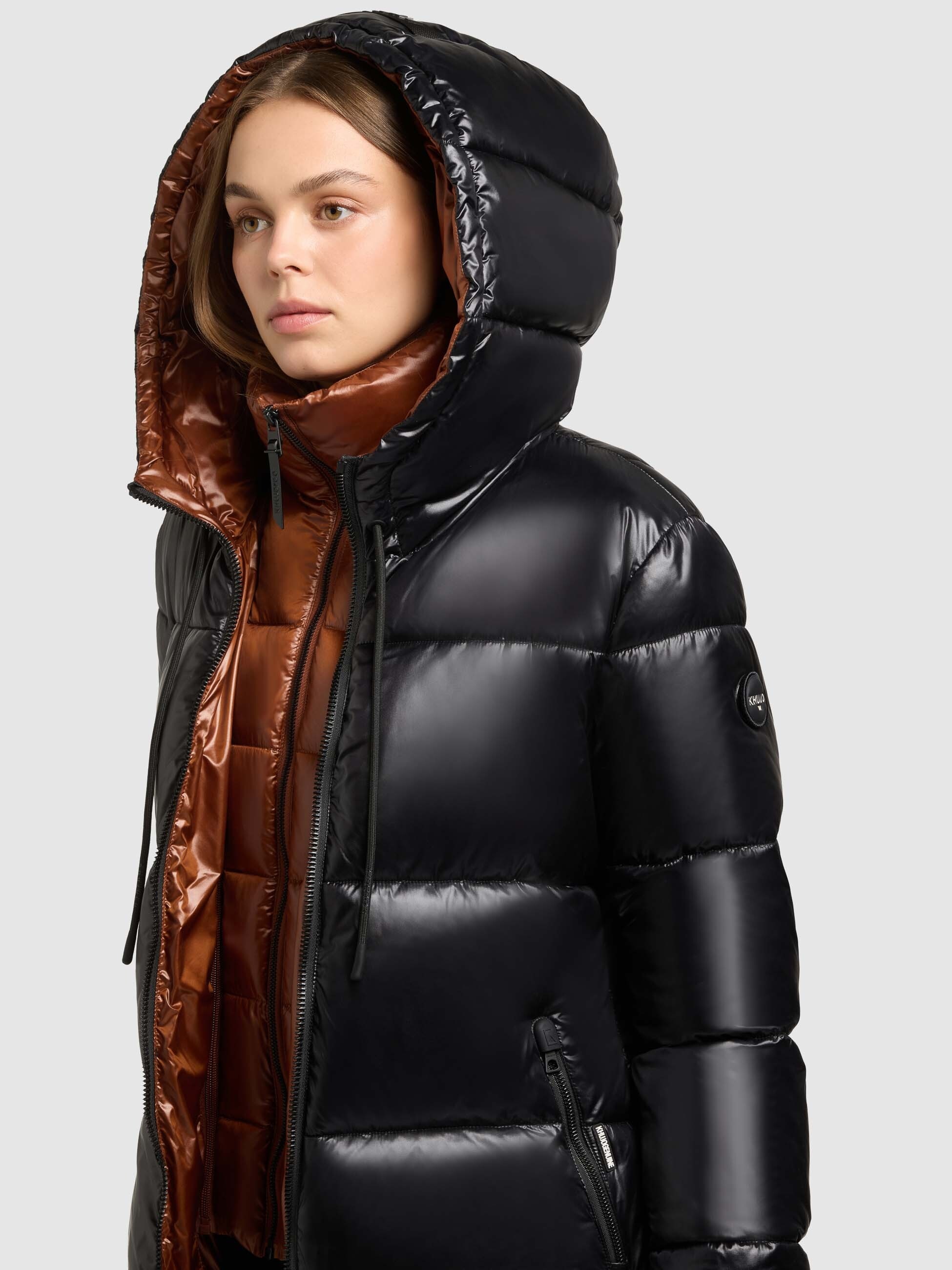 khujo Steppjacke »DASHA«, mit Kapuze