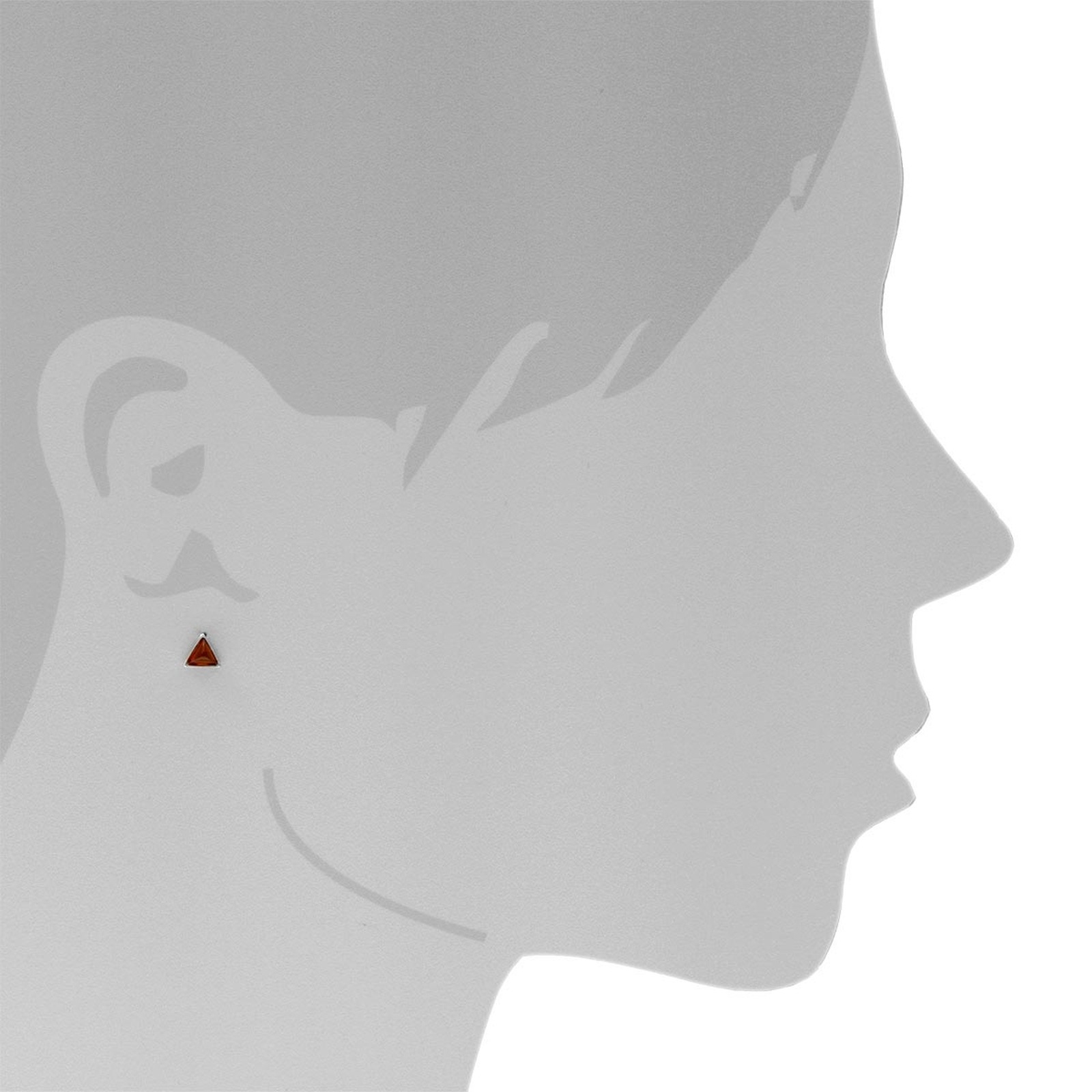 OSTSEE-SCHMUCK Paar Ohrstecker »Ostsee-Schmuck Ohrstecker Classic 6x6x6 mm«