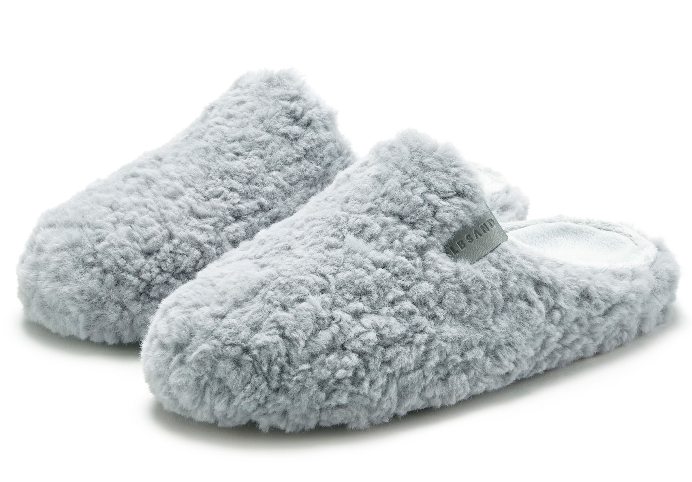 Elbsand Hausschuh "Pantolette, Pantoffel, Mule" mit kuscheligem Fellimitat günstig online kaufen