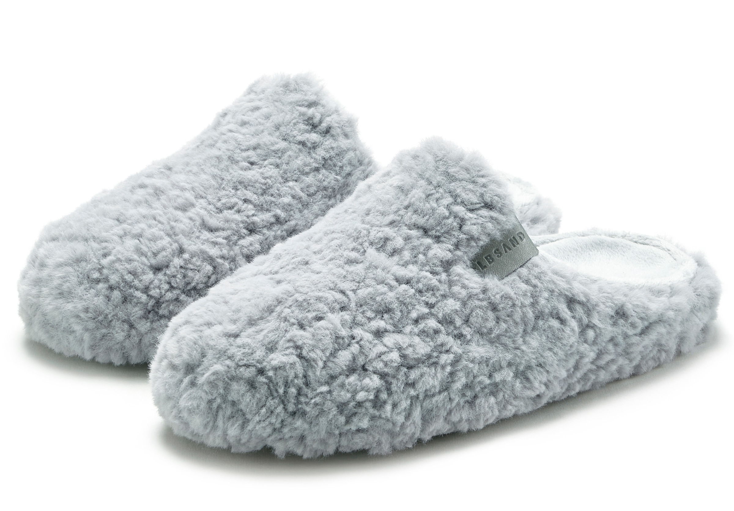 Elbsand Pantolette "Hausschuh, Pantoffel, Mule" mit kuscheligem Fellimitat günstig online kaufen