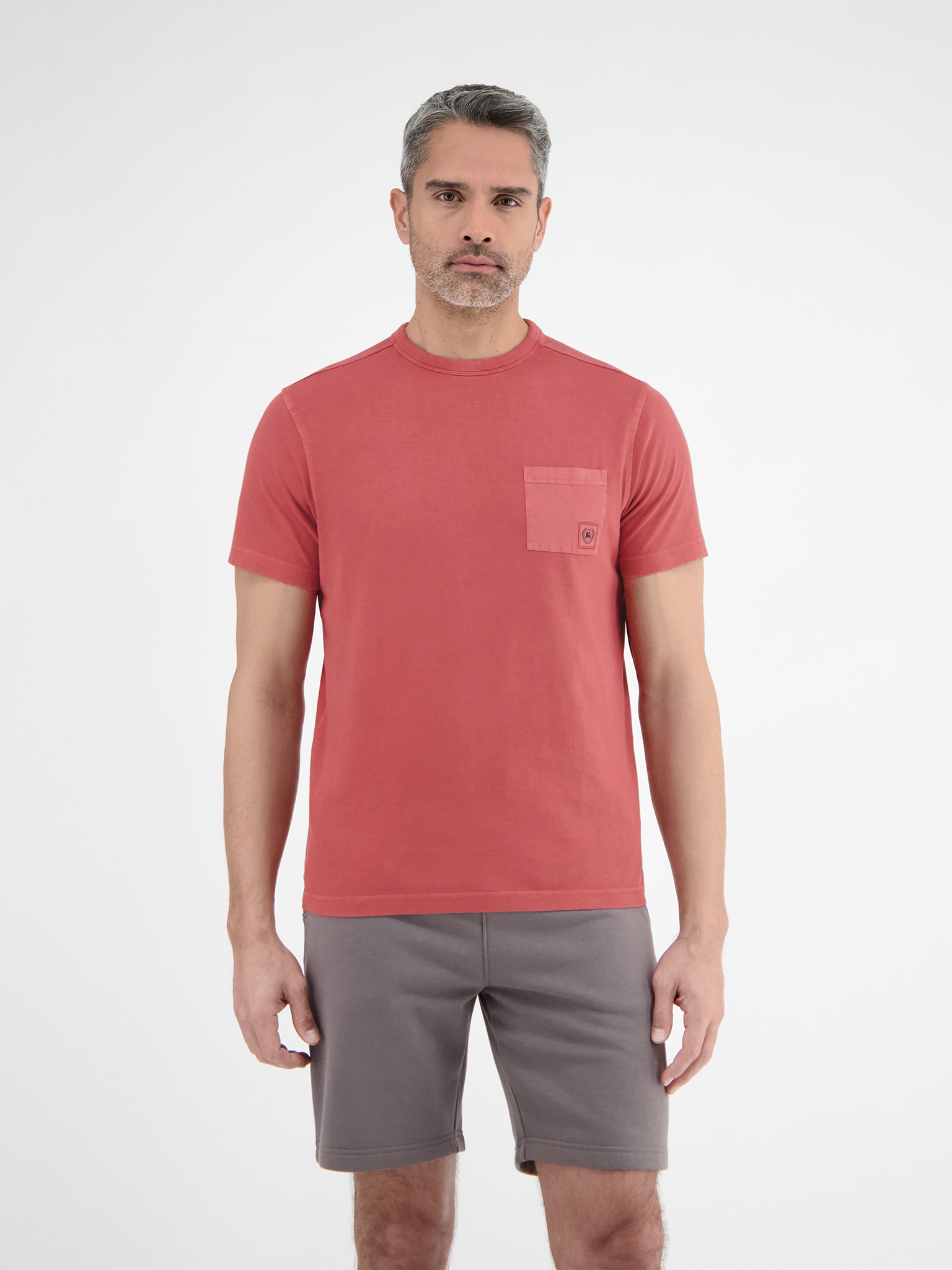 LERROS T-Shirt, mit Logo Stickerei günstig online kaufen