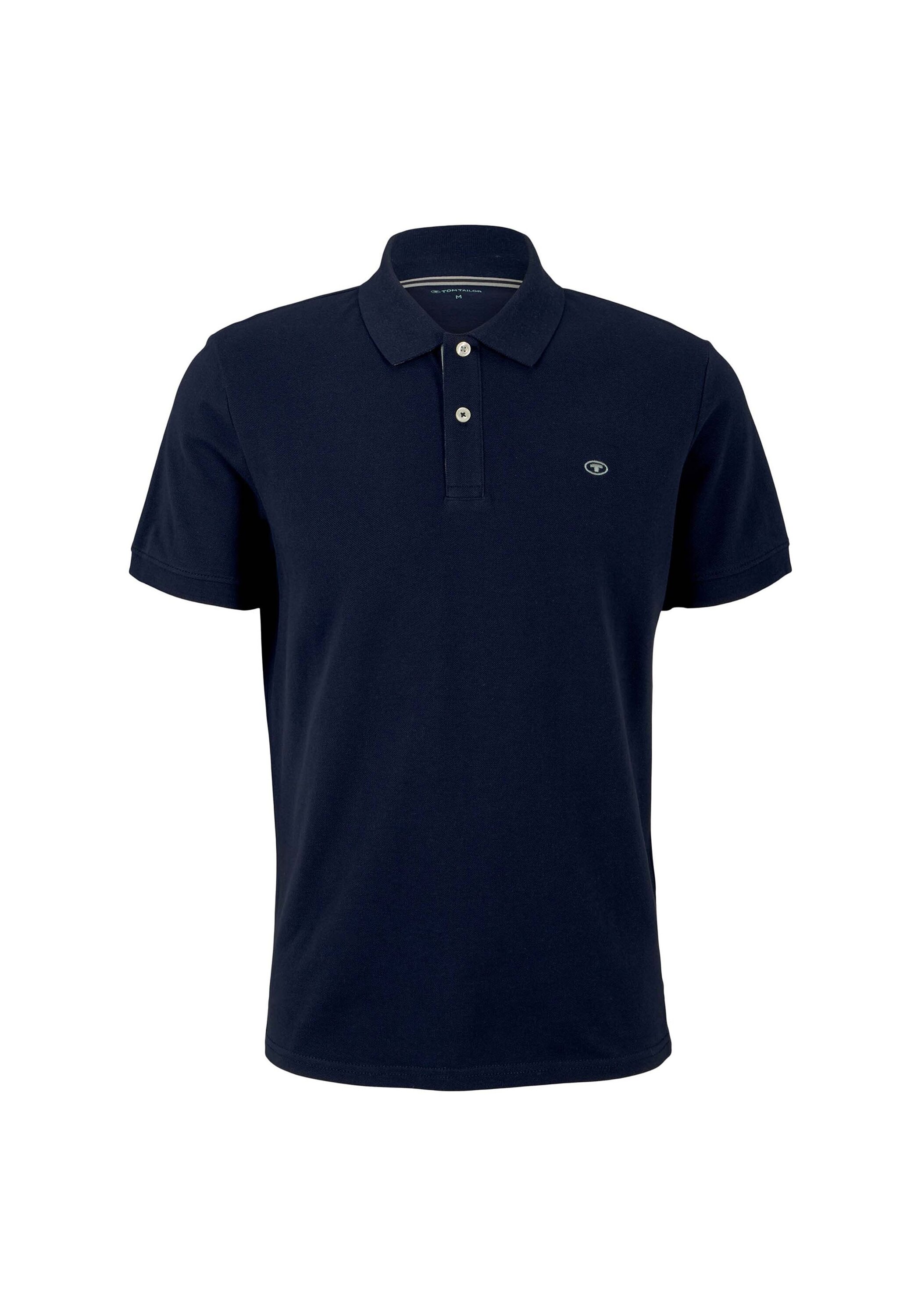 TOM TAILOR Poloshirt "Poloshirt Basic Polo With Contrast 1er Pack" 1