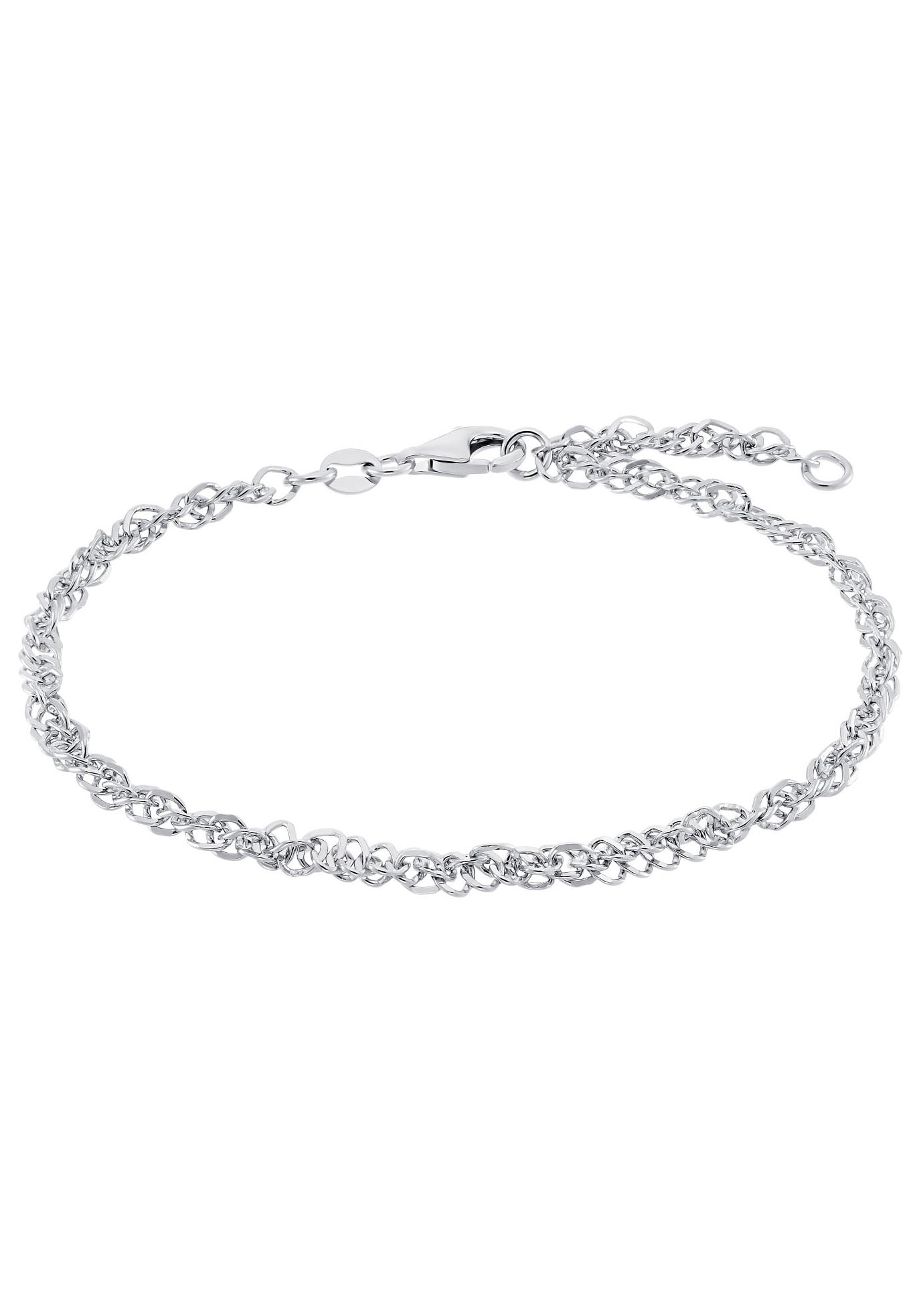 AMOR Damen Fußkette "Silver Anklet", Silber 925 (Sterlingsilber), silber, Silber 925 (Sterlingsilber), Fußketten