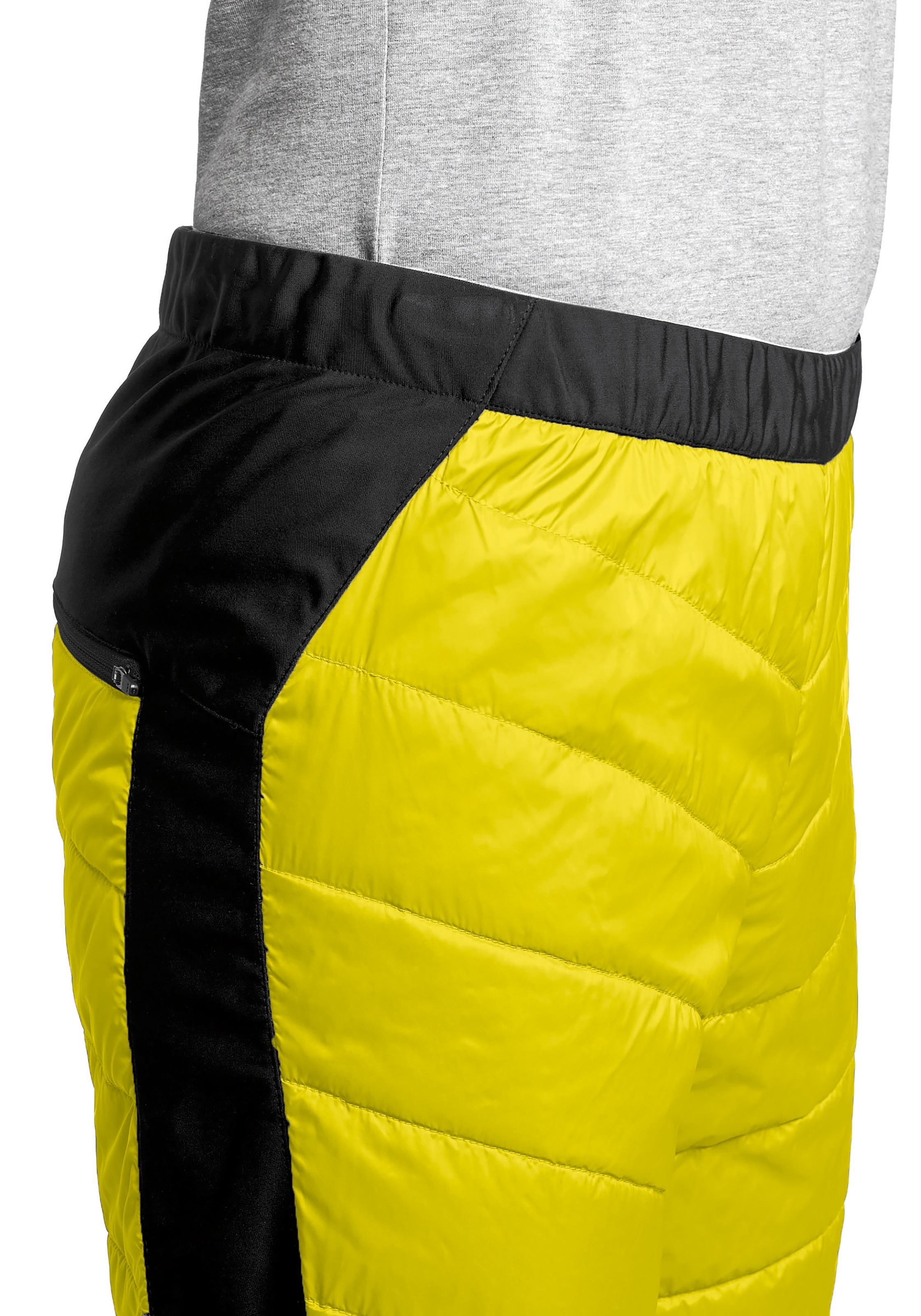 Maier Sports Funktionshose »Telfs CC Bermuda«, Wärmende PrimaLoft® Bermuda als Überhose zur Tights