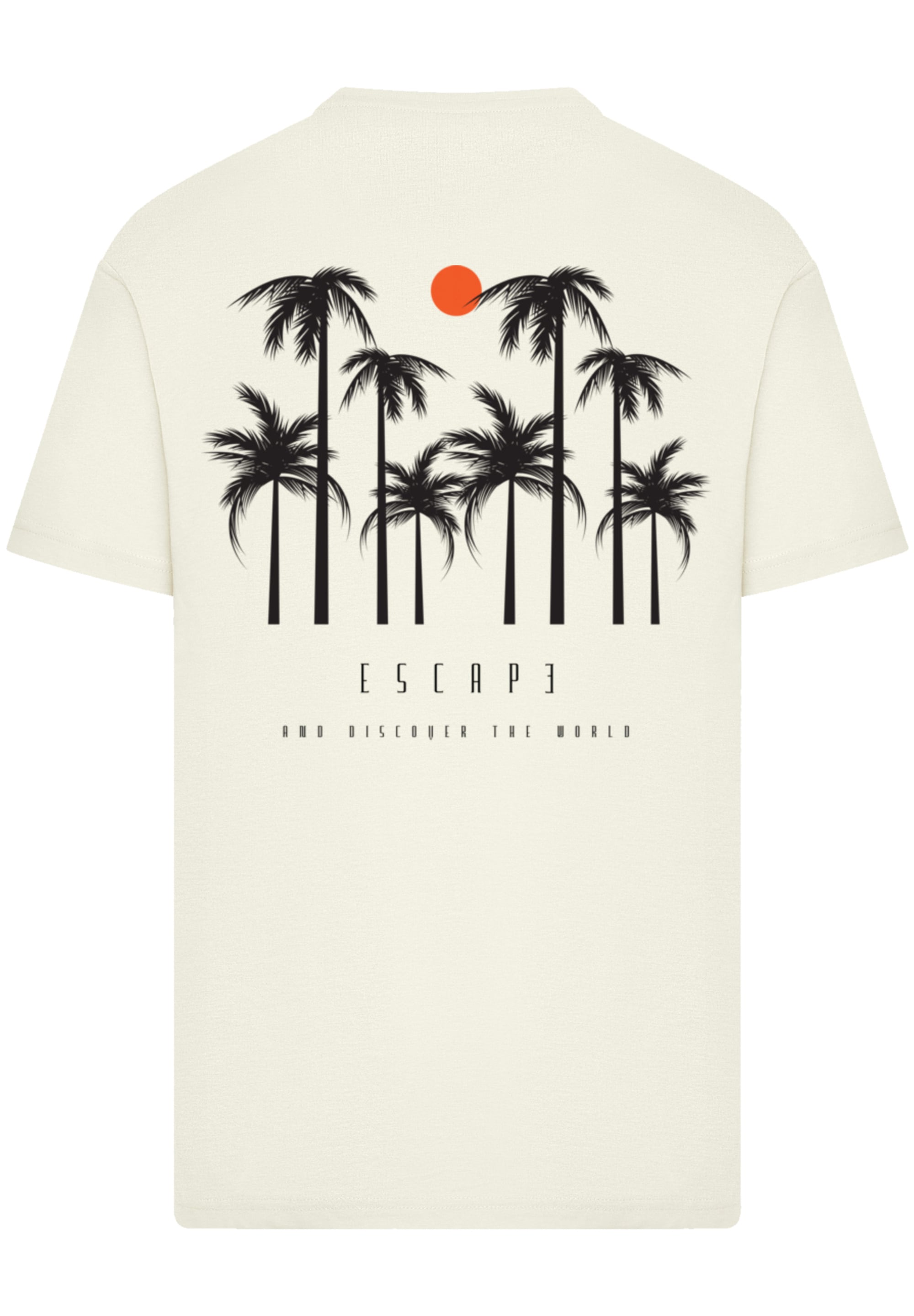 F4NT4STIC T-Shirt »Escape Discover the World Palm Trees«, Discover the World