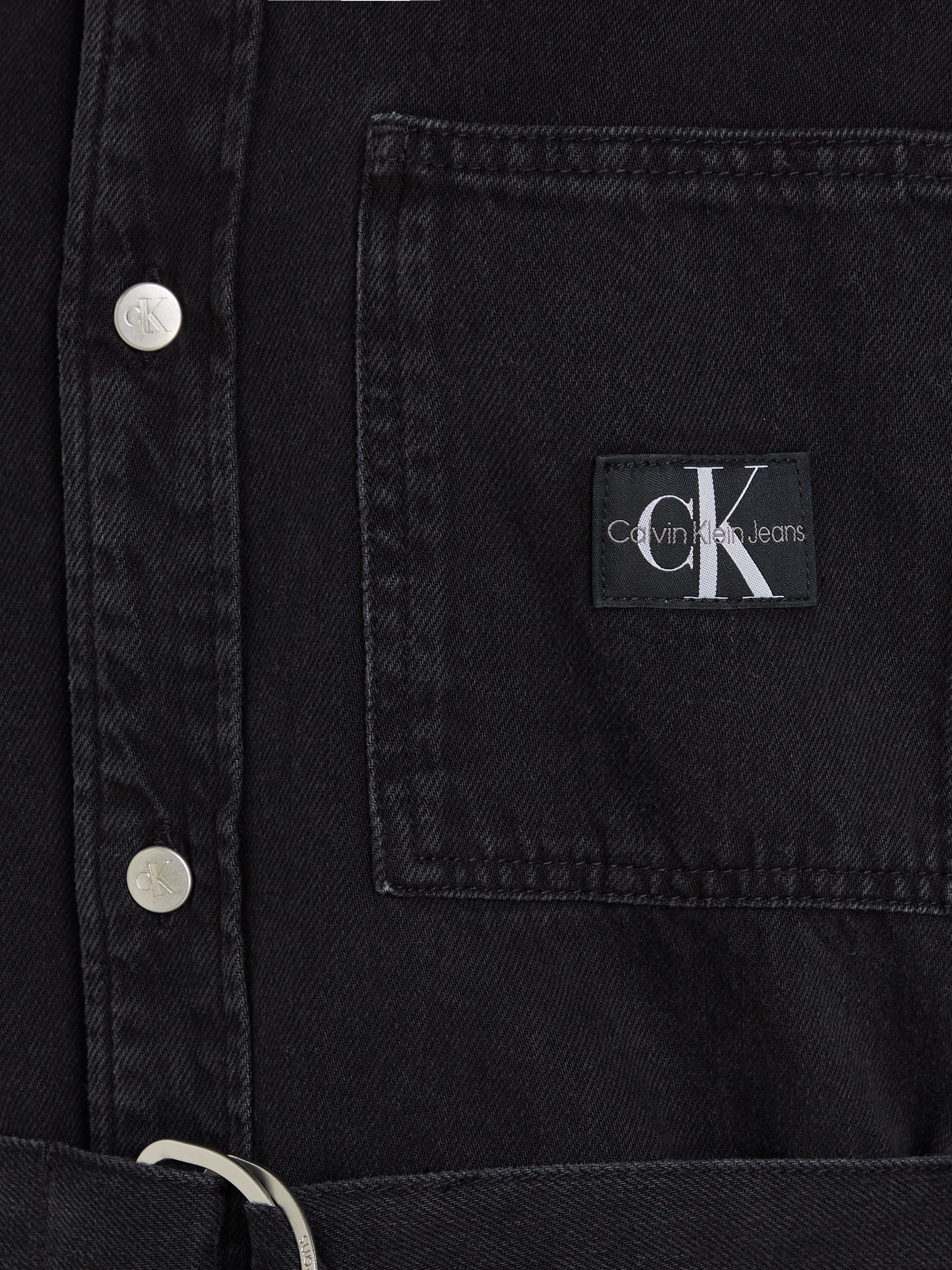 Calvin Klein Jeans Jeanskleid »BELTED UTILITY DENIM SHIRT DRESS« online  kaufen | BAUR