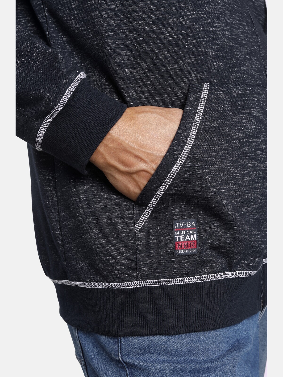 Jan Vanderstorm Kapuzensweatjacke »Sweatjacke JOKORA«