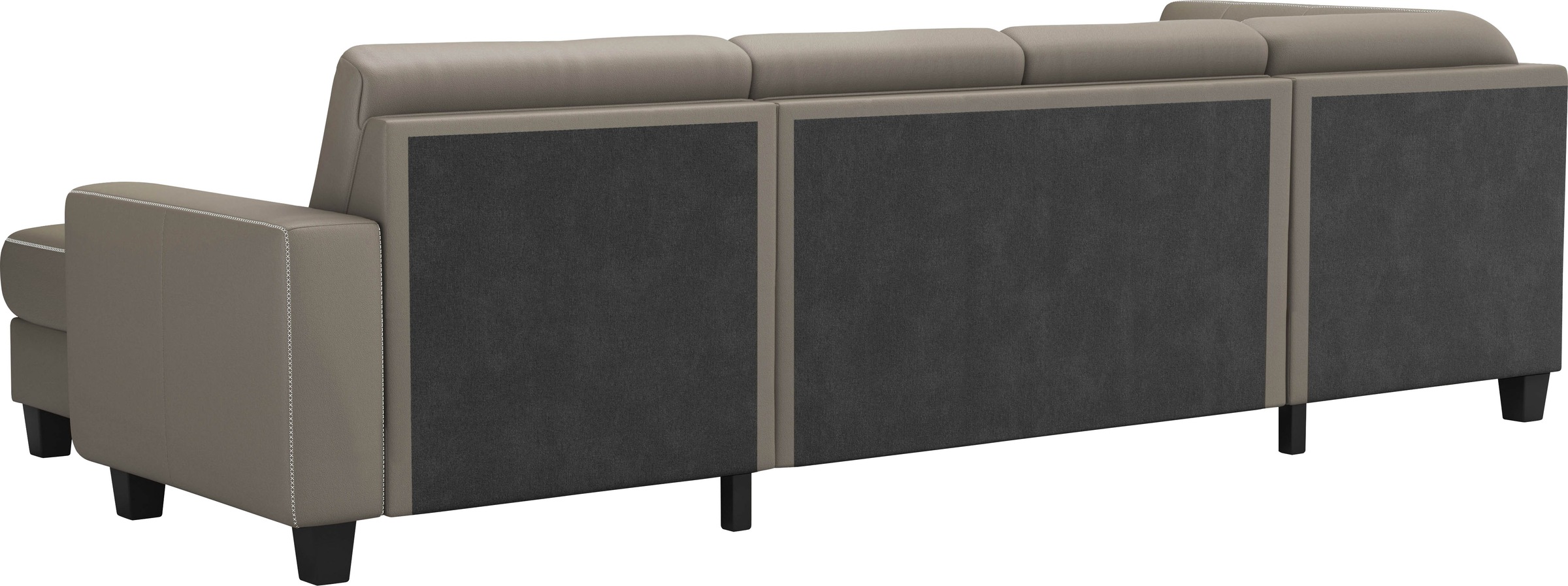 Wohnlandschaft HOME AFFAIRE "Varese", delphine, B:304cm H:91cm T:170cm, Sofas, Wohnlandschaft, wahlweise mit Bettfunktion und Bettkasten 9