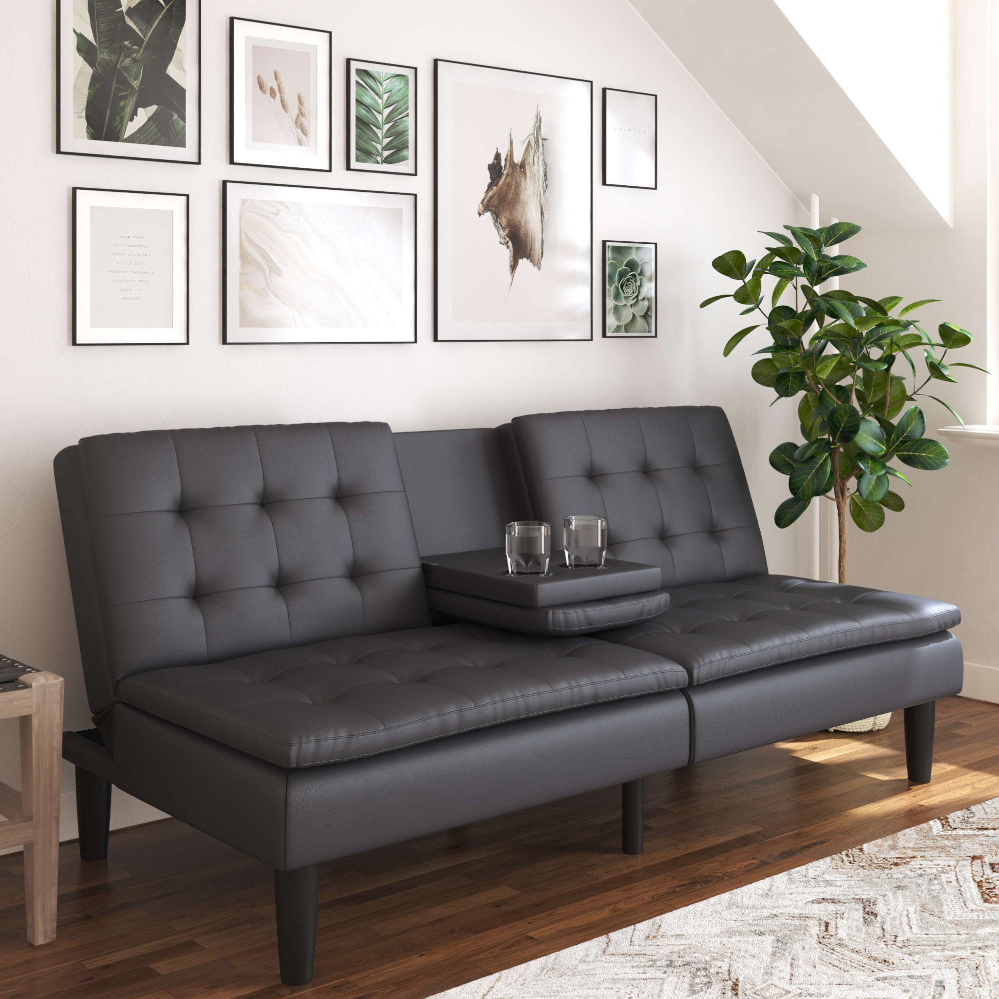 Dorel Home Schlafsofa "MAINE, Kinosofa mit Relax- und Bettfunktion, 2 Geträ günstig online kaufen