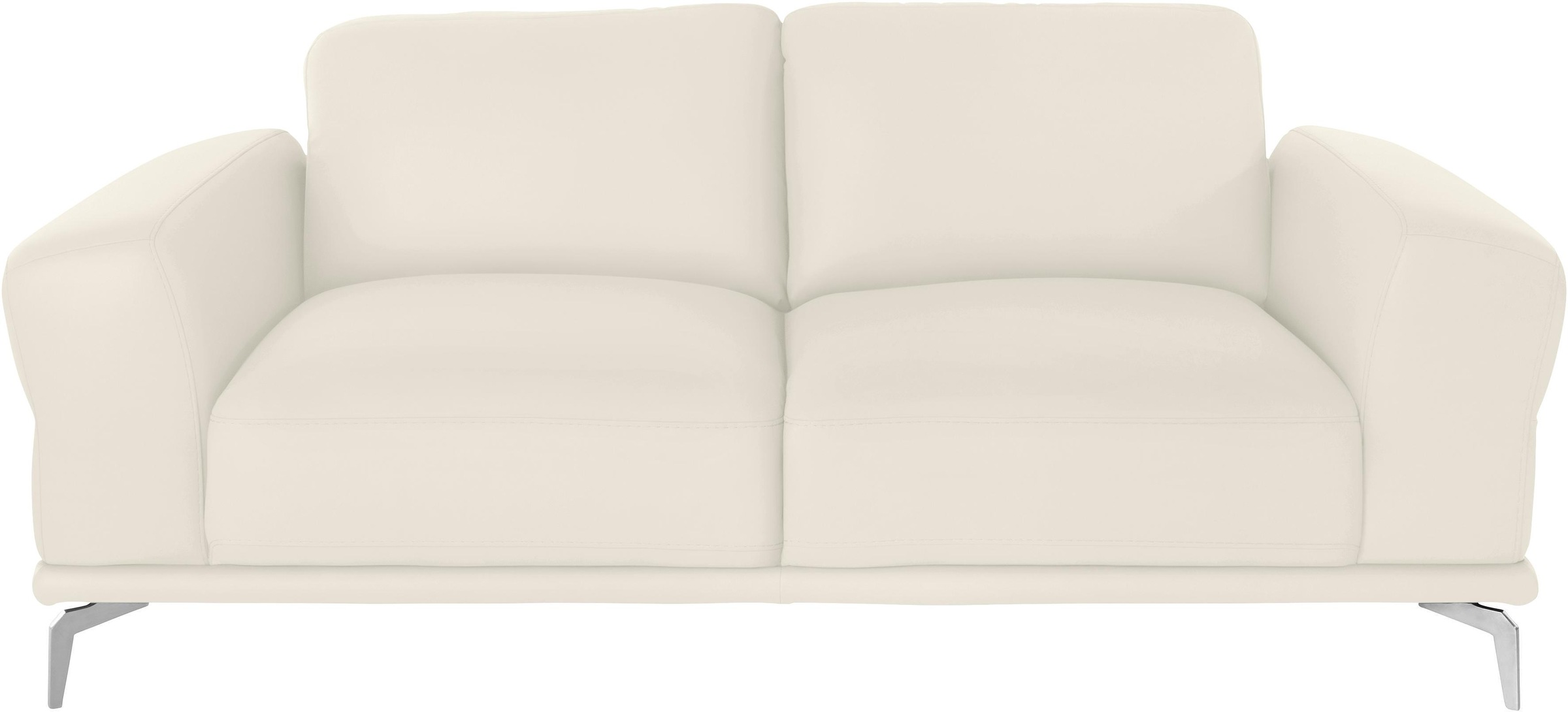 W.SCHILLIG 2-Sitzer »montanaa«, mit Metallfüßen in Chrom glänzend, Breite 192 cm