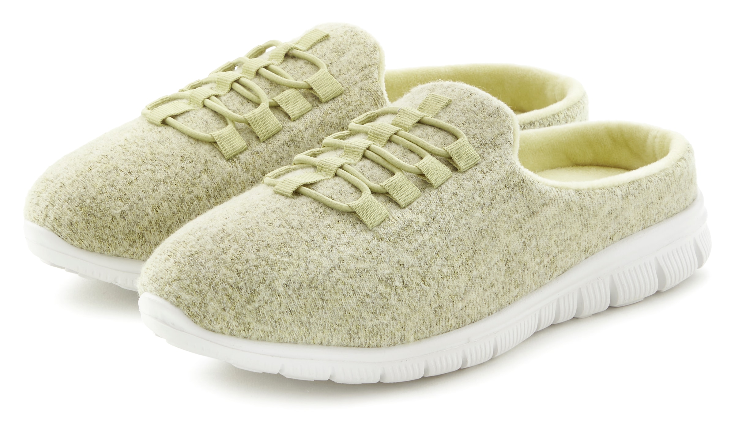 Vivance Hausschuh "Sneaker", Slipper, Pantoffel, Pantolette, Clog VEGAN günstig online kaufen
