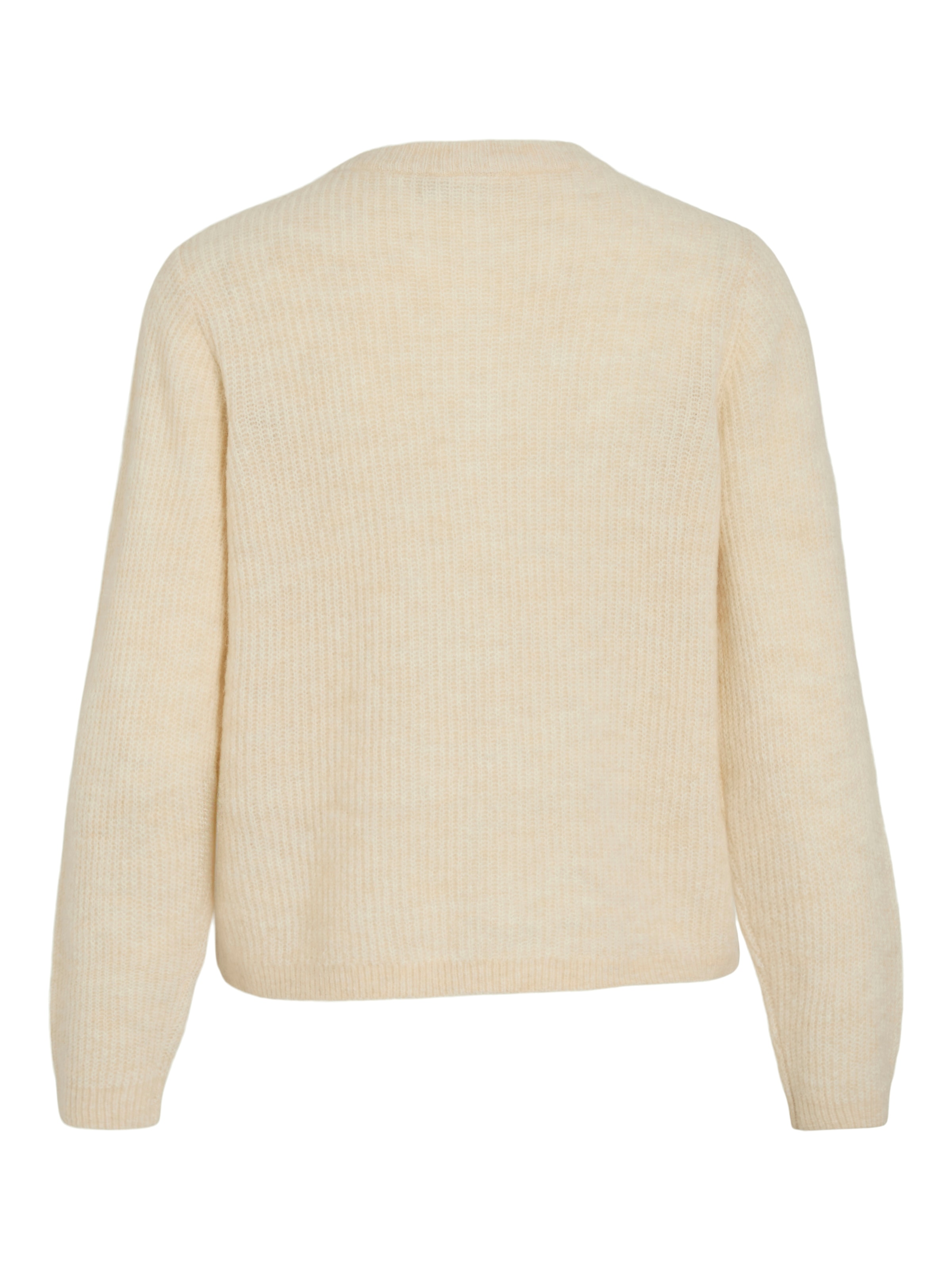 Vila Strickjacke »VILORY O-NECK L/S KNIT CARDIGAN-NOOS« Materialmix, regular fit