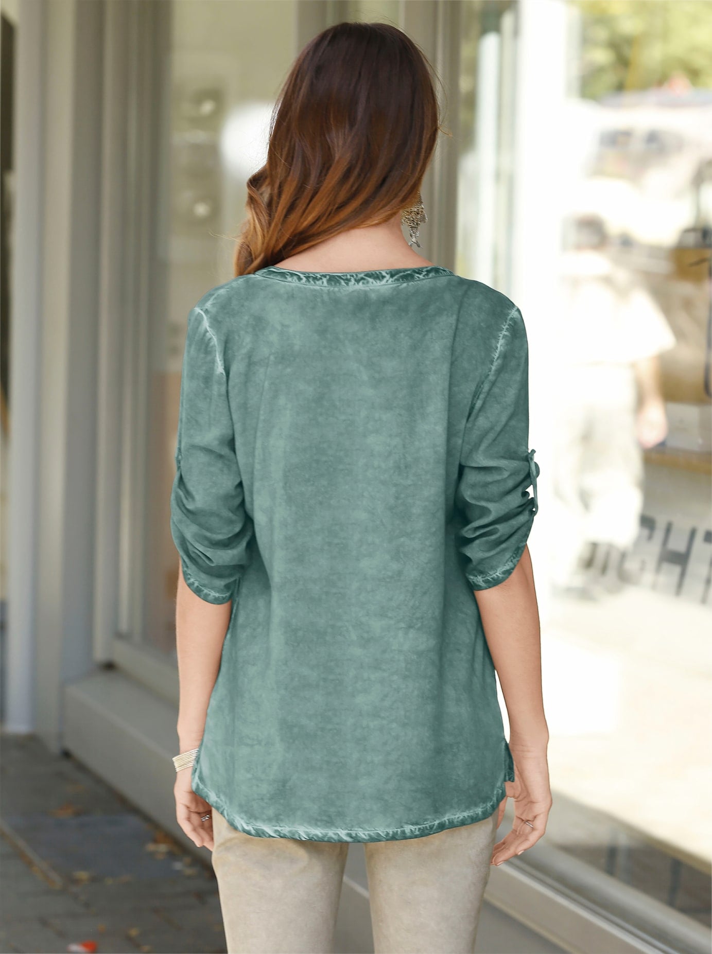Classic Basics Kurzarmbluse