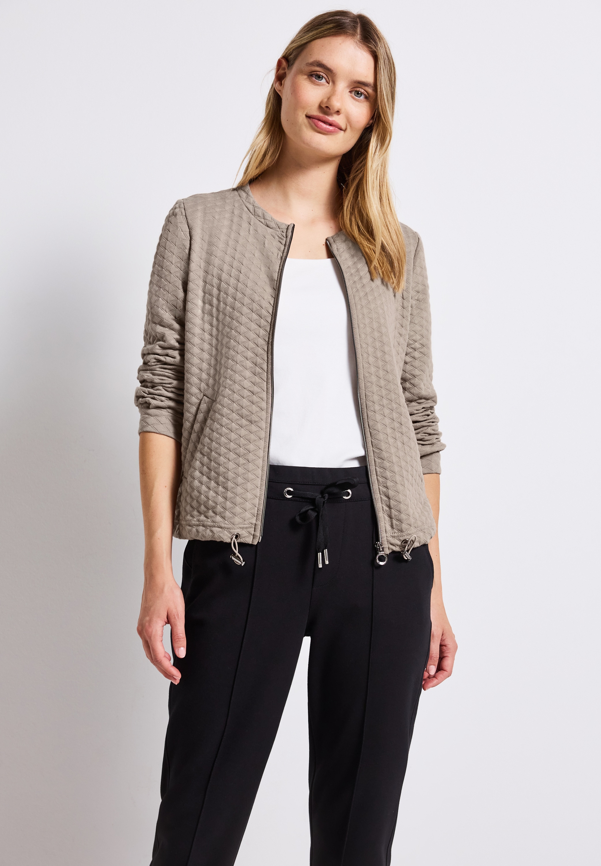 STREET ONE Cardigan, mit Struktur-Muster günstig online kaufen