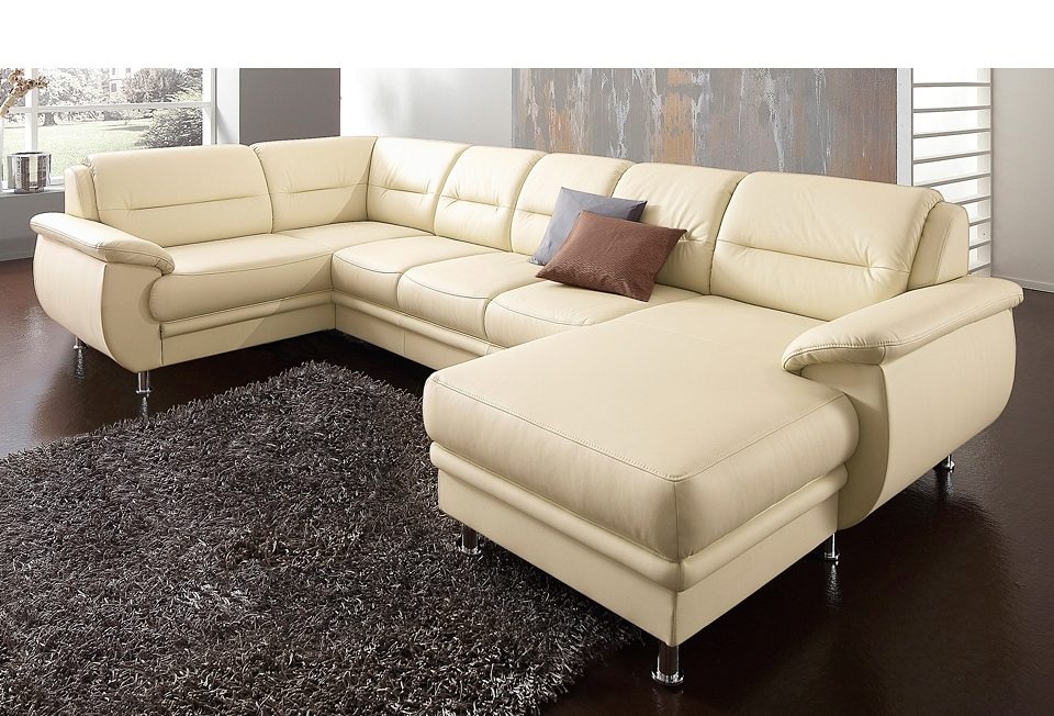 sit&more Wohnlandschaft "Mailand U-Form, B: 312 cm", optional Bettfunktion günstig online kaufen