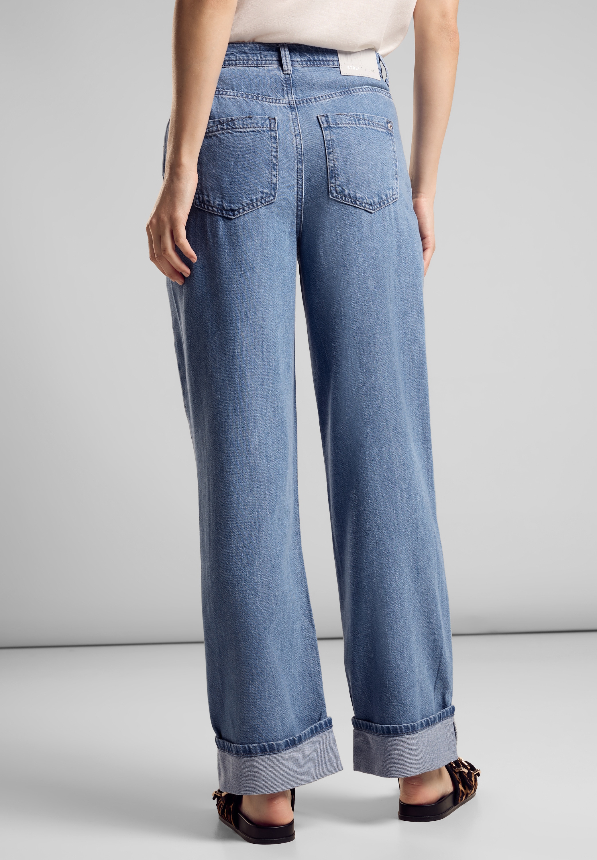 Comfort-fit-Jeans, High Waist