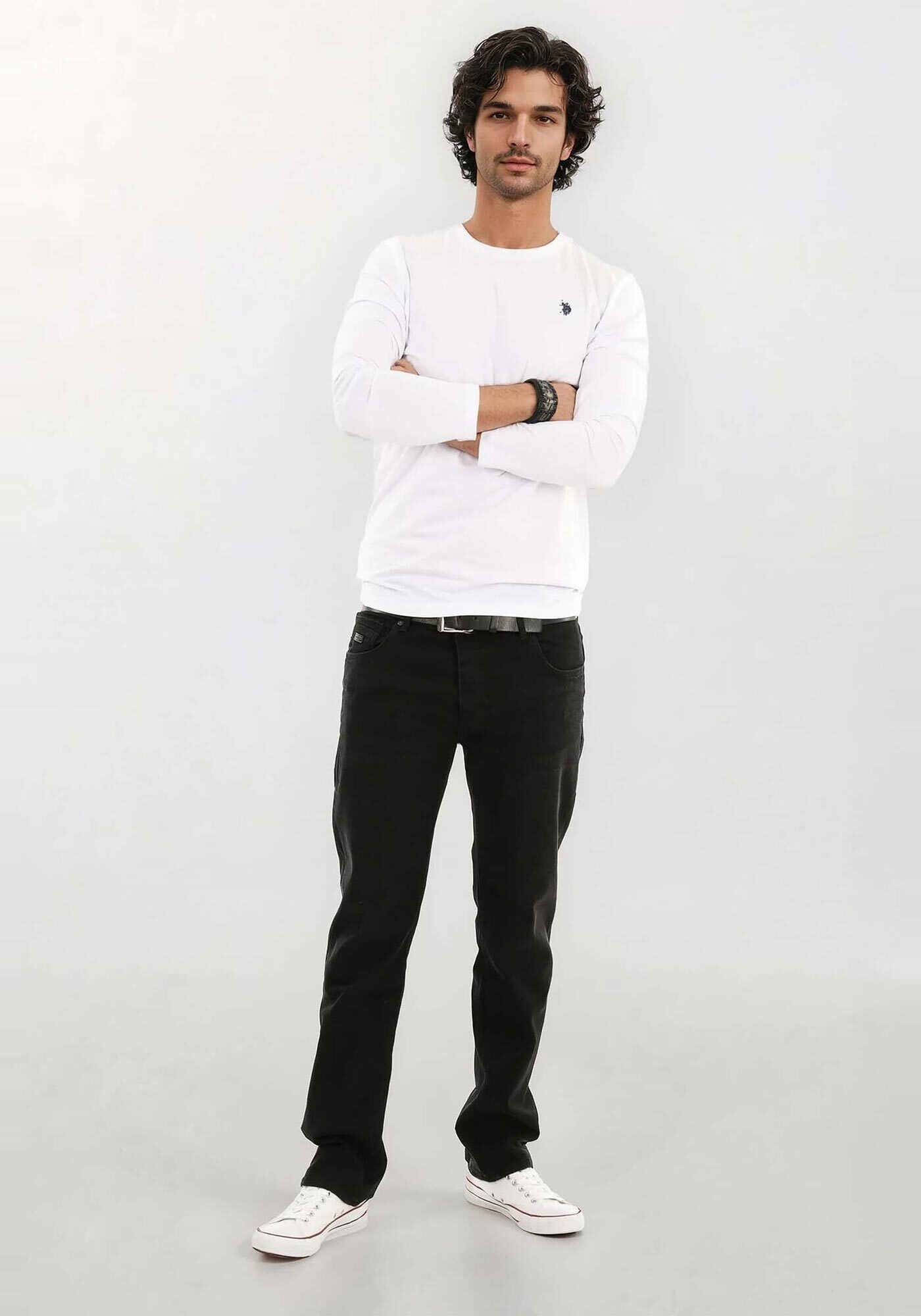 Thumbnail - Alessandro Salvarini Comfort-fit-Jeans "A.Salvarini Designer Herren Jeans Hose Basic Jeanshose"