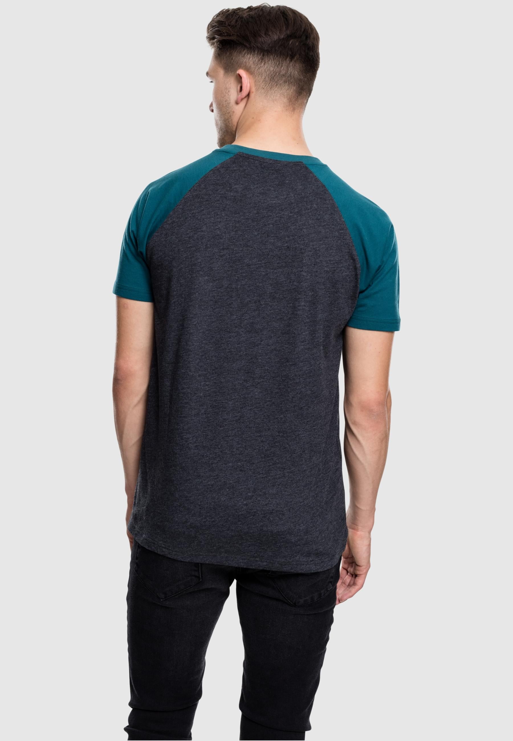 URBAN CLASSICS T-Shirt »Urban Classics Herren Raglan Contrast Tee«, (1 tlg.)