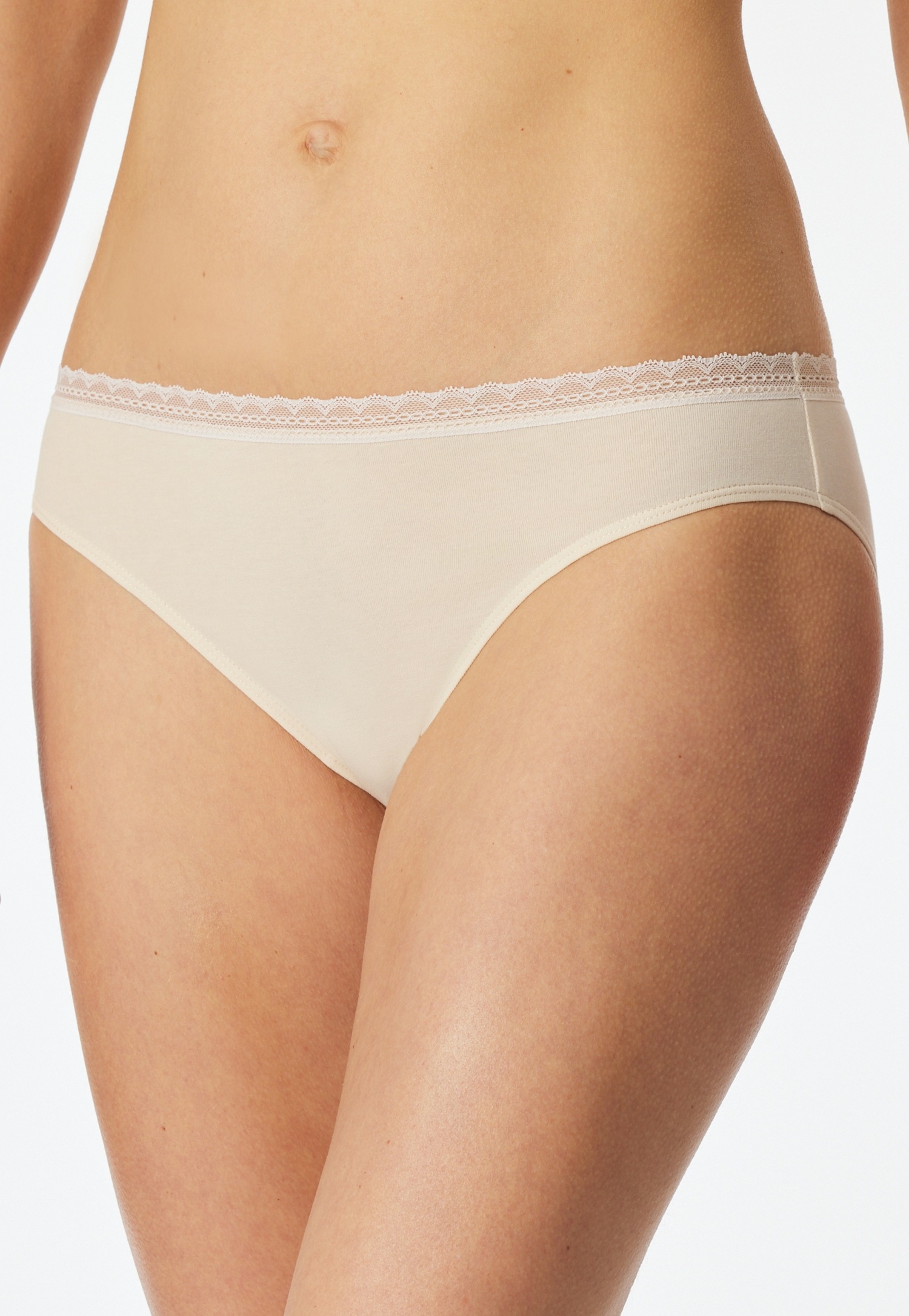 Thumbnail - Schiesser Rioslip "Modern Multipacks" 3er Pack, Spitzenbänder, Baumwollmischung, Single Jersey