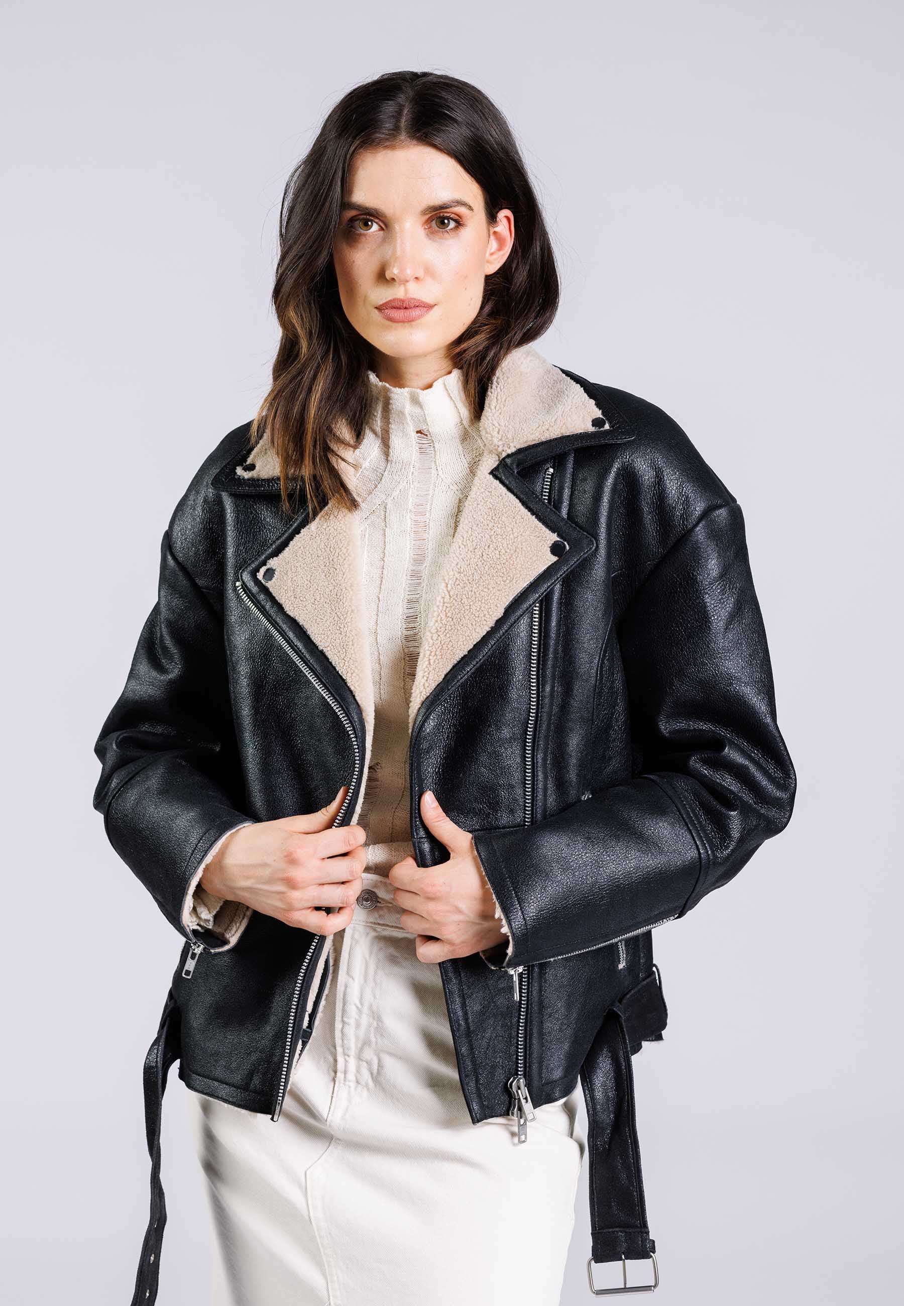 Freaky Nation Lederjacke "First One-FN" günstig online kaufen