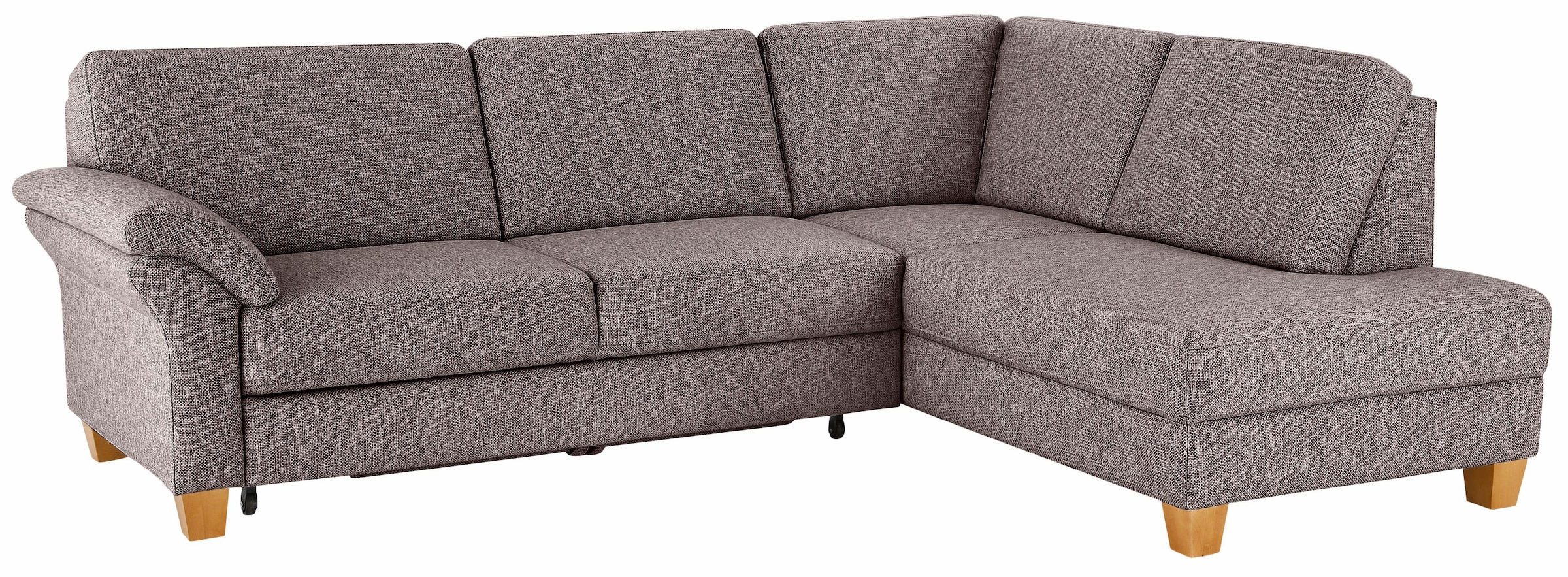 OTTO home Ecksofa "Borkum L-Form, B: 249 cm - OTTO. Verlässliche Qualität." optional mit Schlaffunktion, Eckcouch mit Federkern
