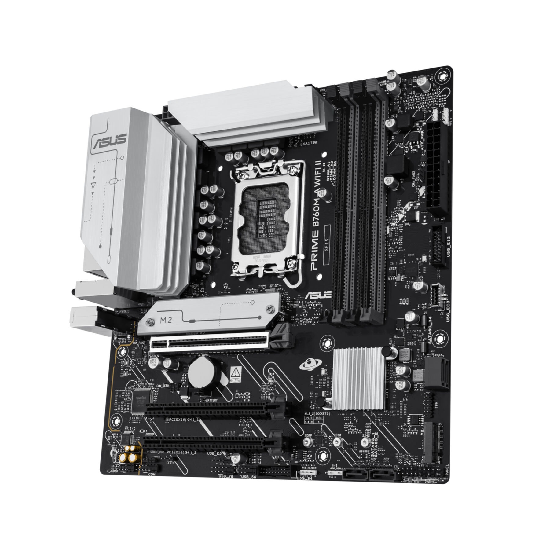 Asus Mainboard »PRIME B760M-A WIFI II«